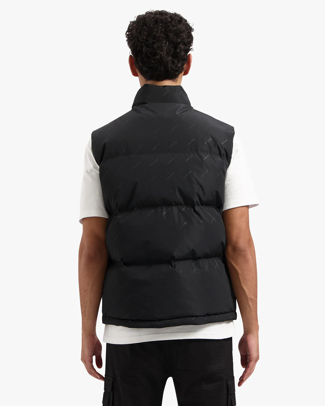 CROYEZ ALLOVER BODYWARMER | BLACK - Image 4