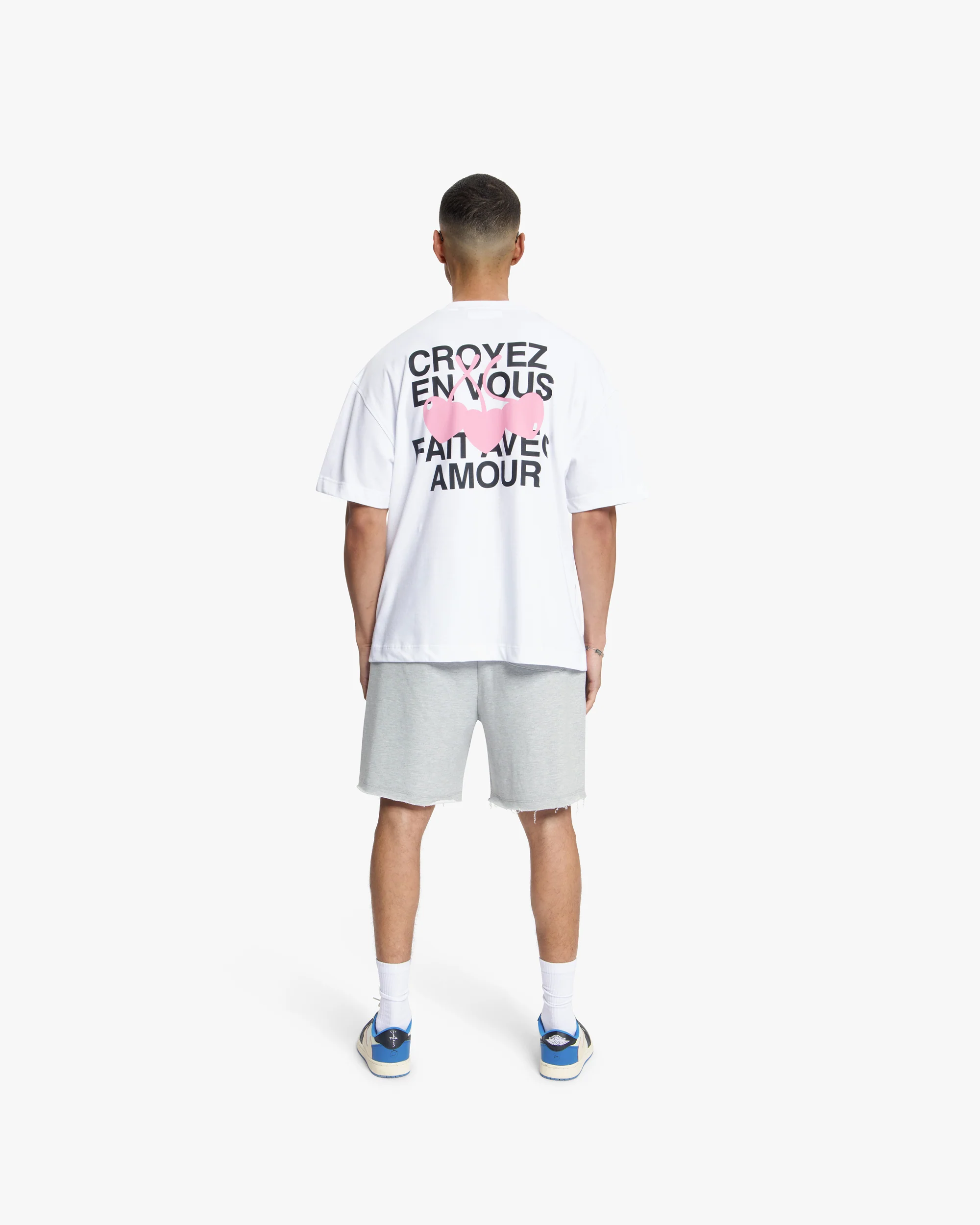 Croyez Amour T-Shirt | White - Image 6