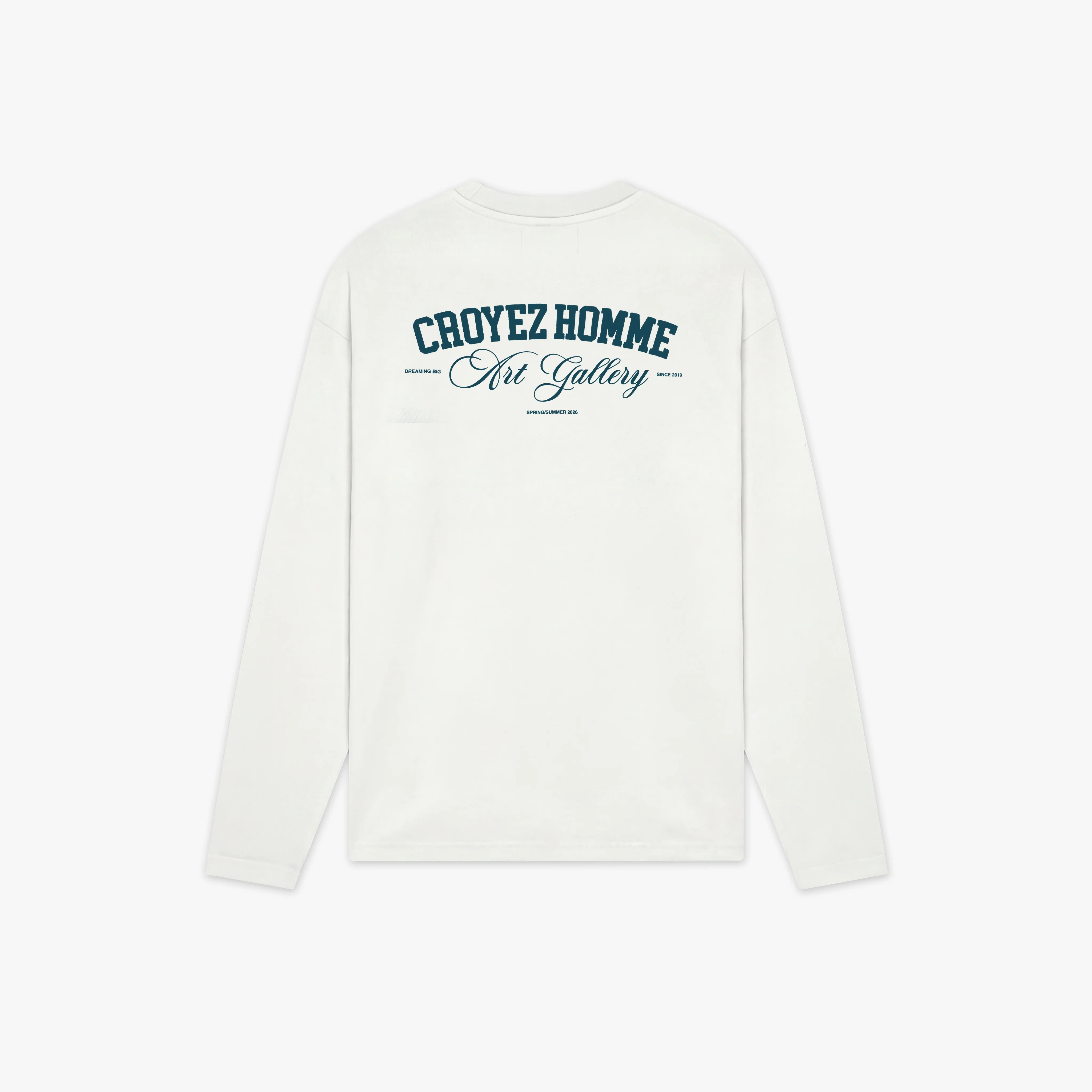 Croyez Art Gallery Longsleeve | Off-White - Image 2
