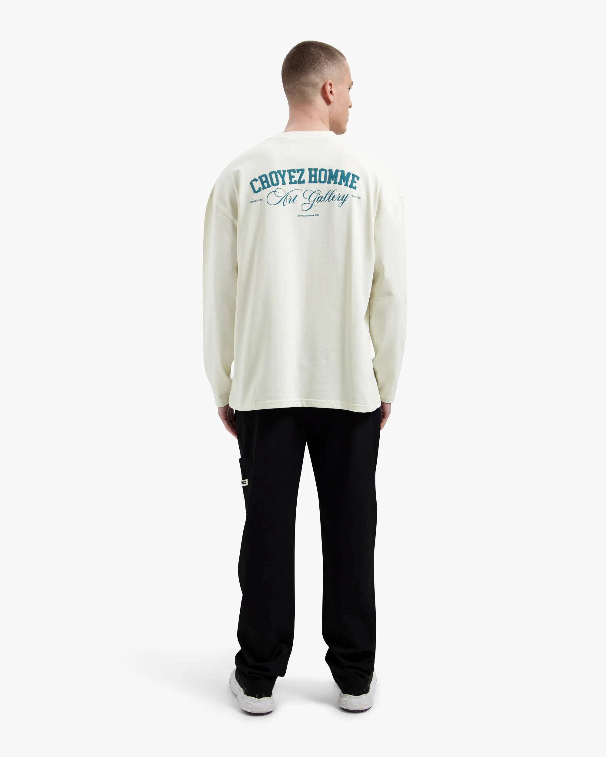 Croyez Art Gallery Longsleeve | Off-White - Image 6