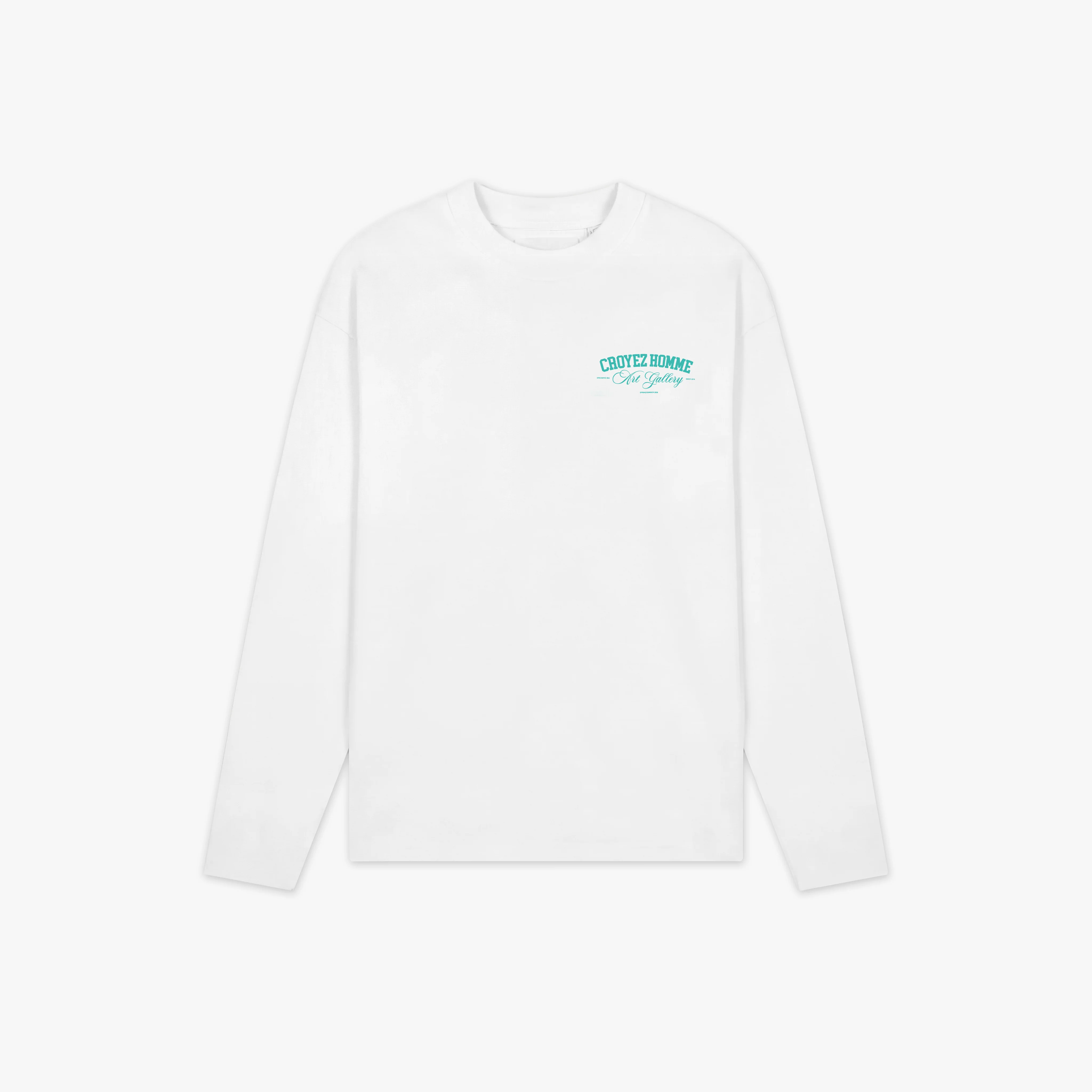Croyez Art Gallery Longsleeve | White