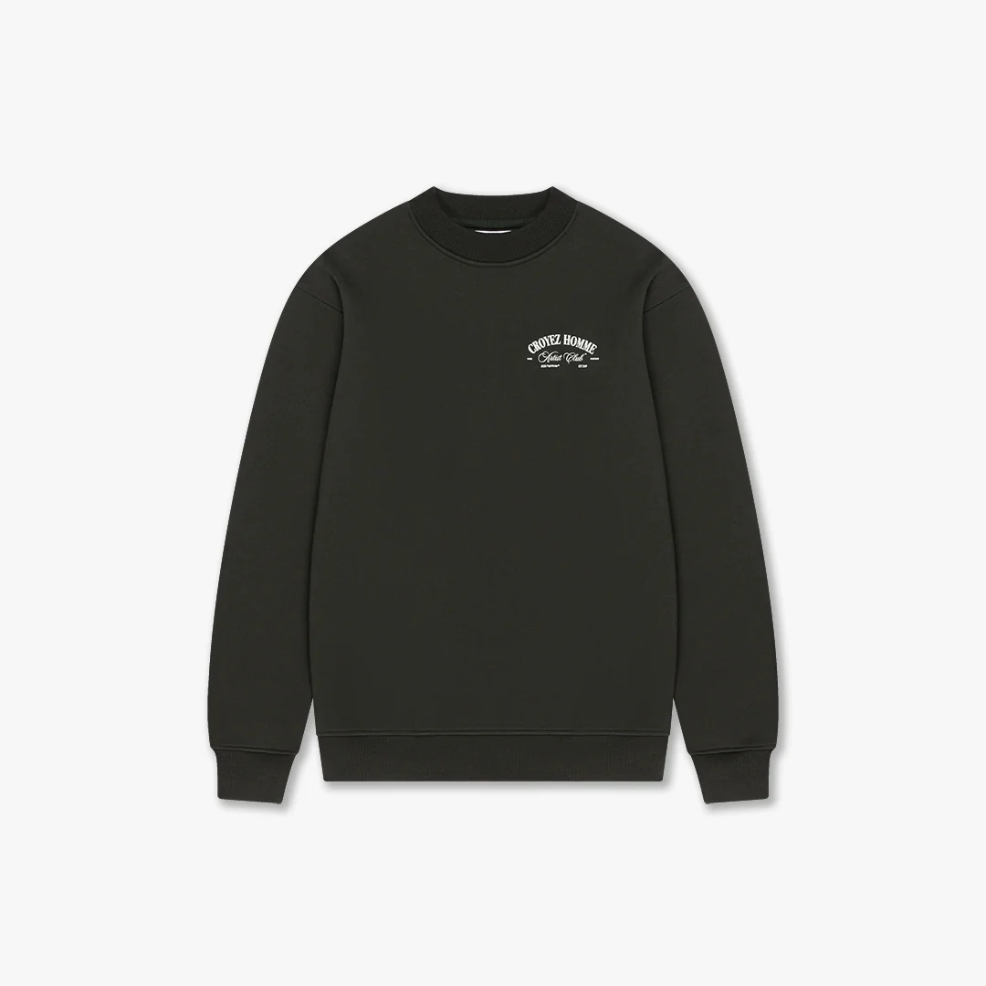 CROYEZ ARTIST CLUB SWEATER | DARK GREEN