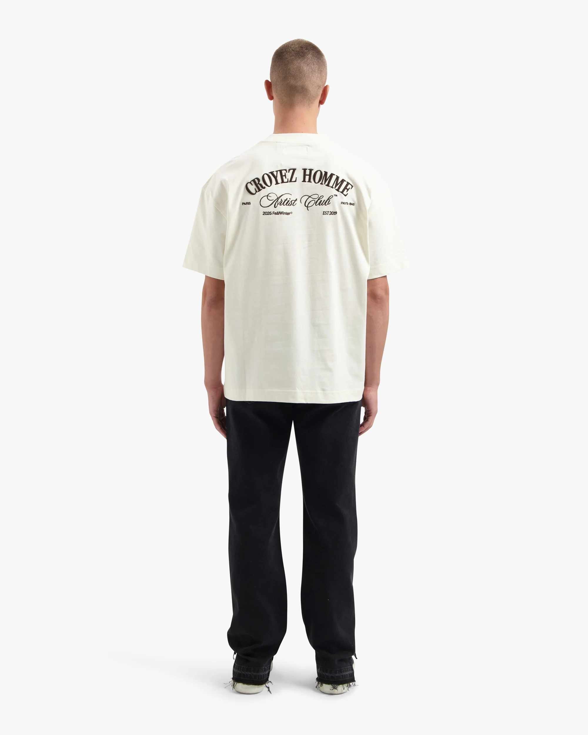 CROYEZ ARTIST CLUB T-SHIRT | OFF-WHITE - Image 6