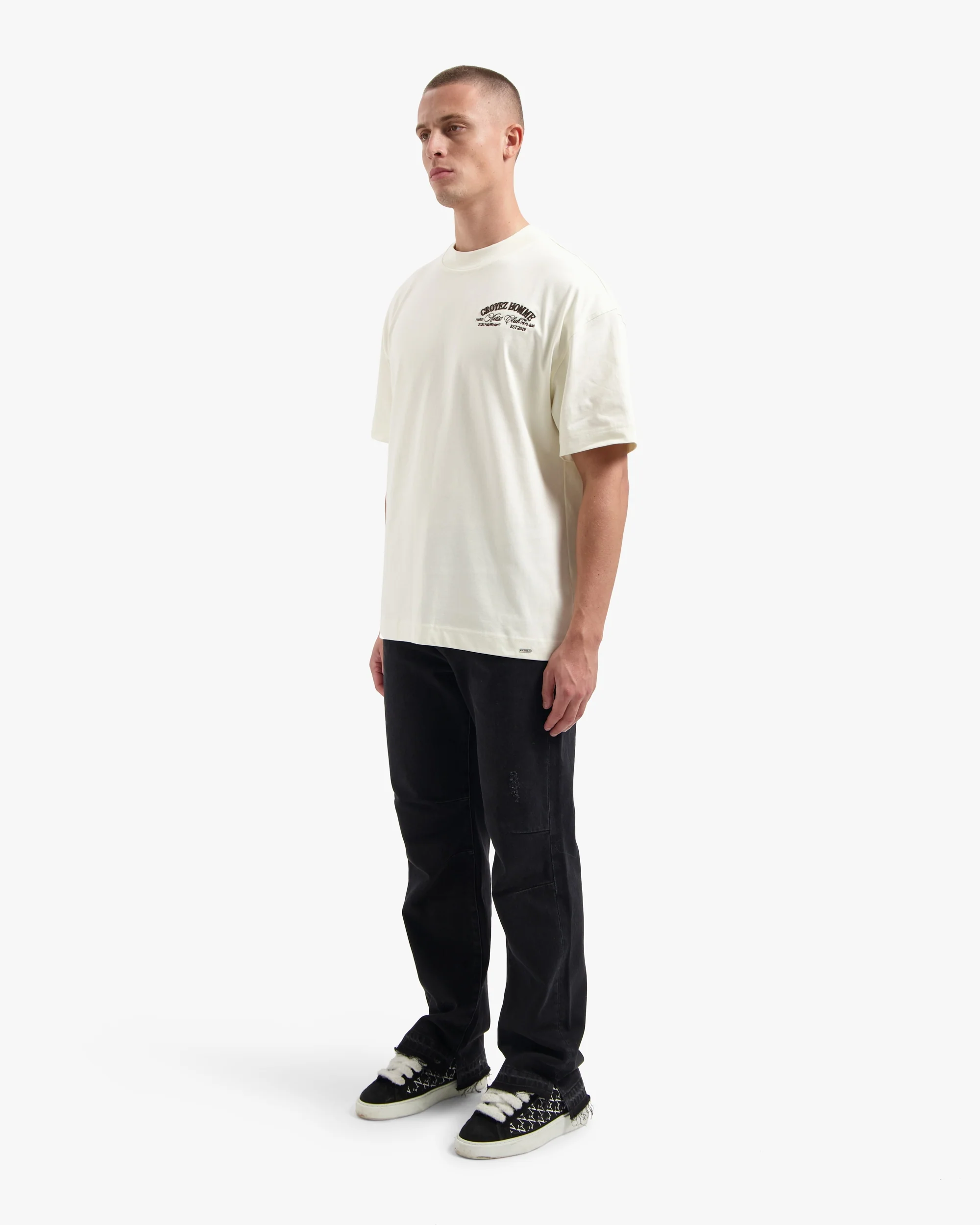 CROYEZ ARTIST CLUB T-SHIRT | OFF-WHITE - Image 7