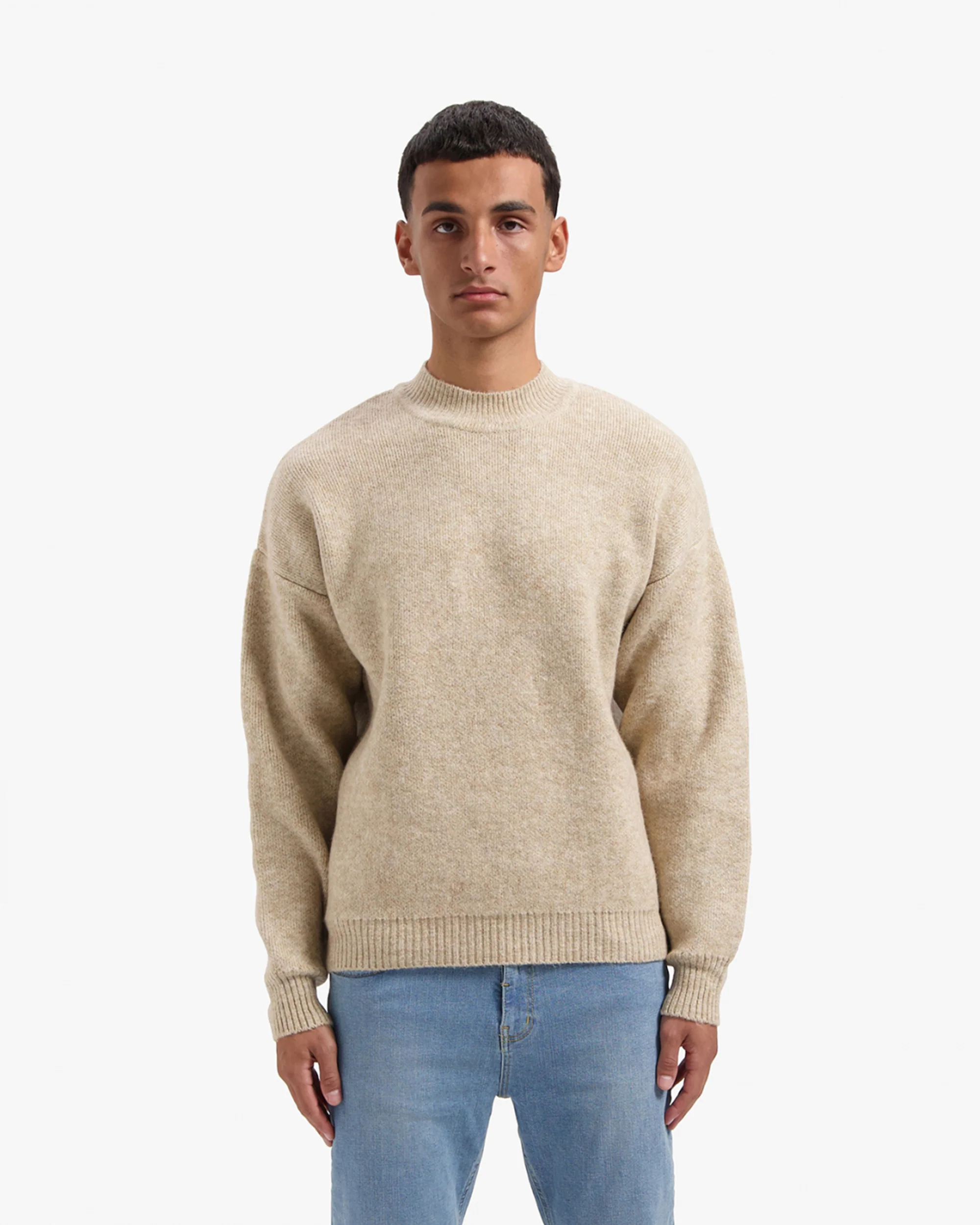 Croyez Atelier Knit Sweater | Beige - Image 3