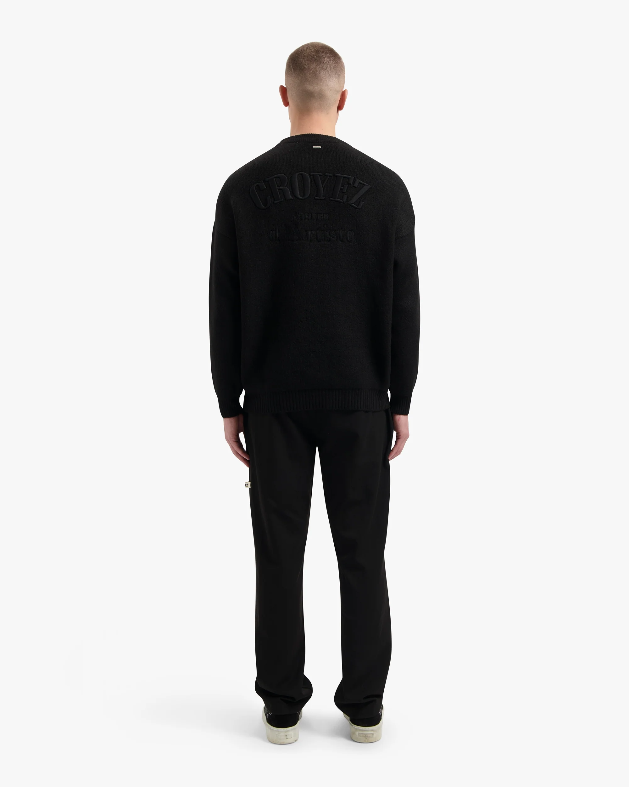 Croyez Atelier Knit Sweater | Black - Image 6