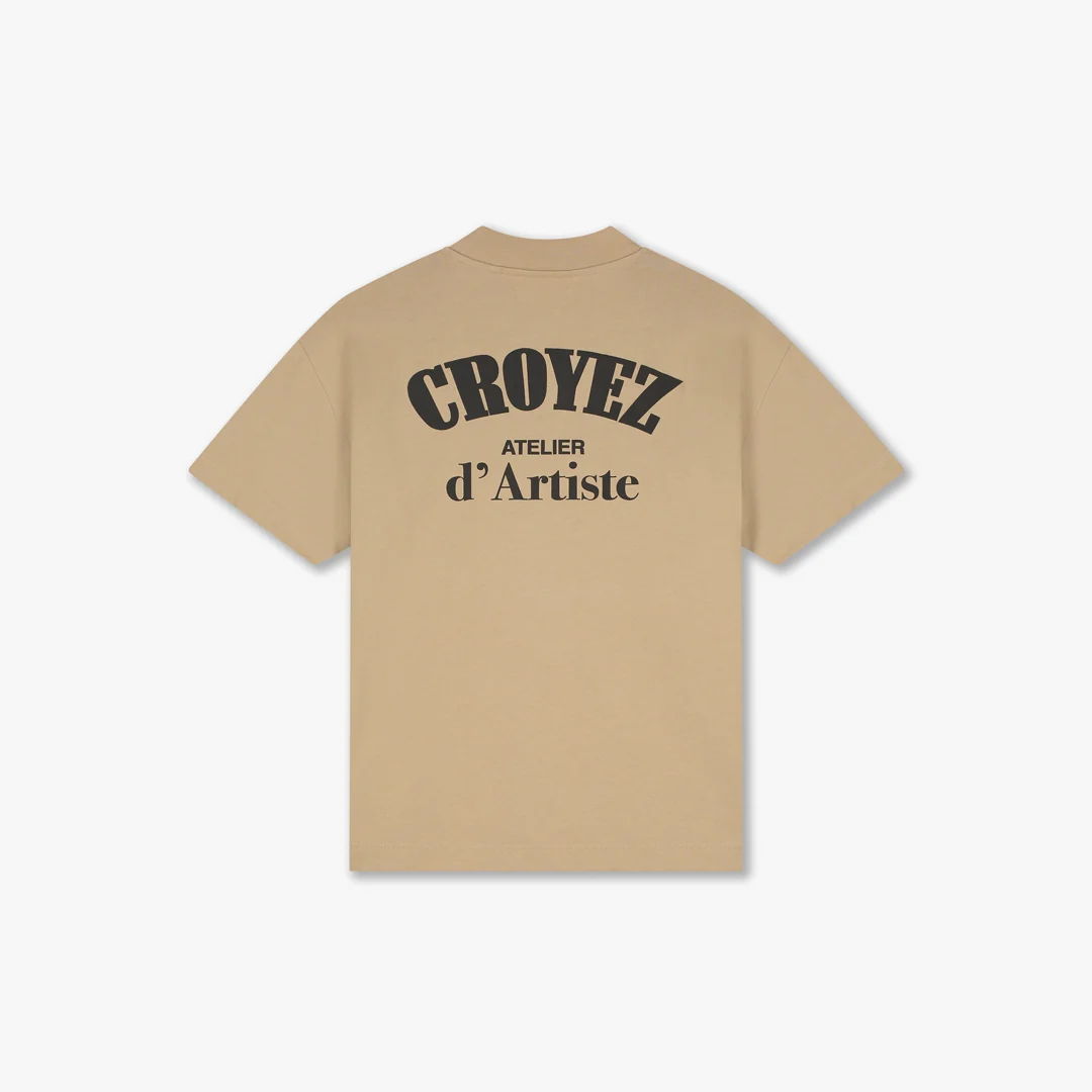 Croyez Atelier T-Shirt | Beige - Image 2