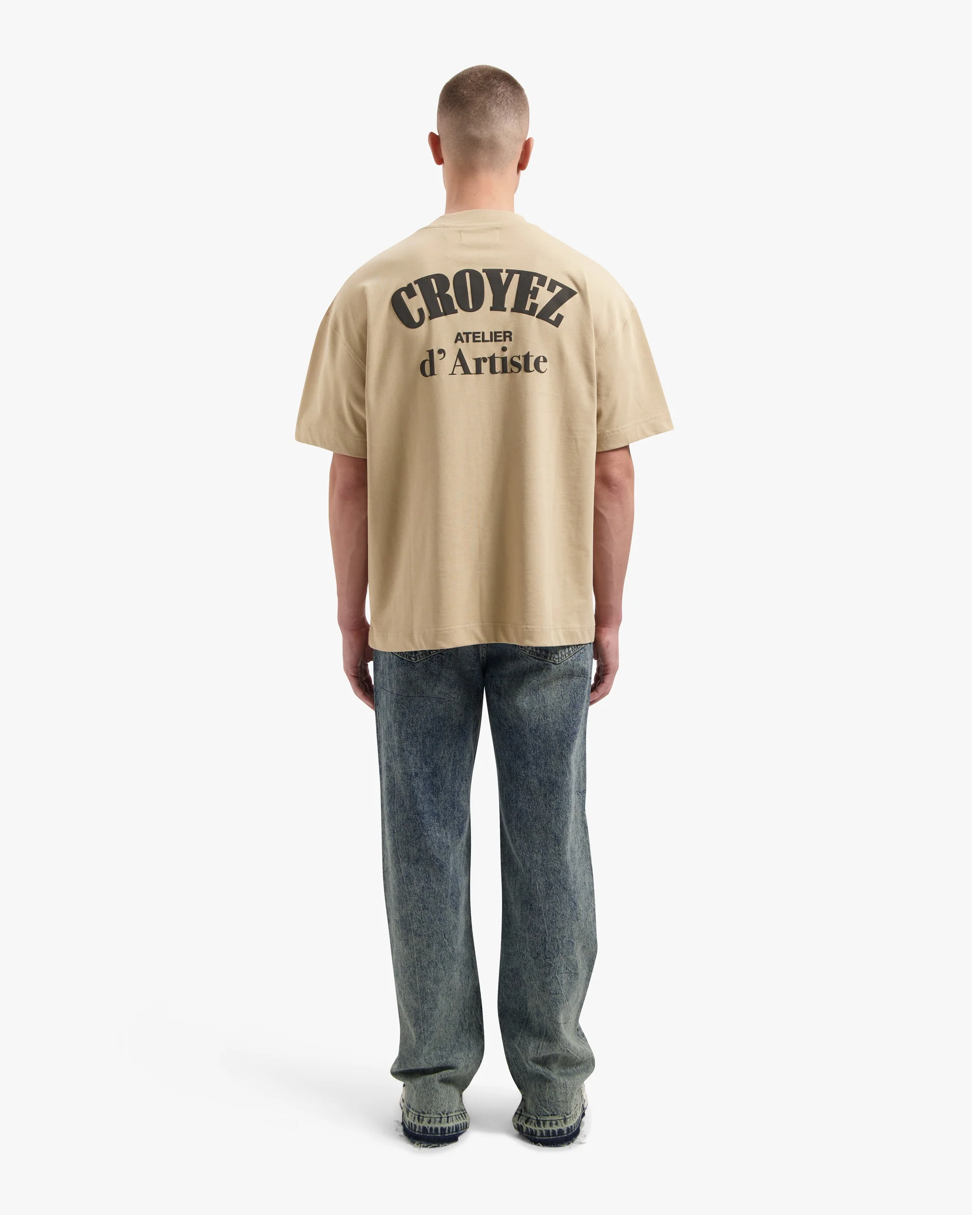 Croyez Atelier T-Shirt | Beige - Image 6