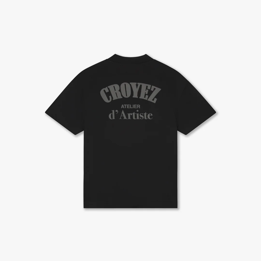 Croyez Atelier T-Shirt | Black - Image 2