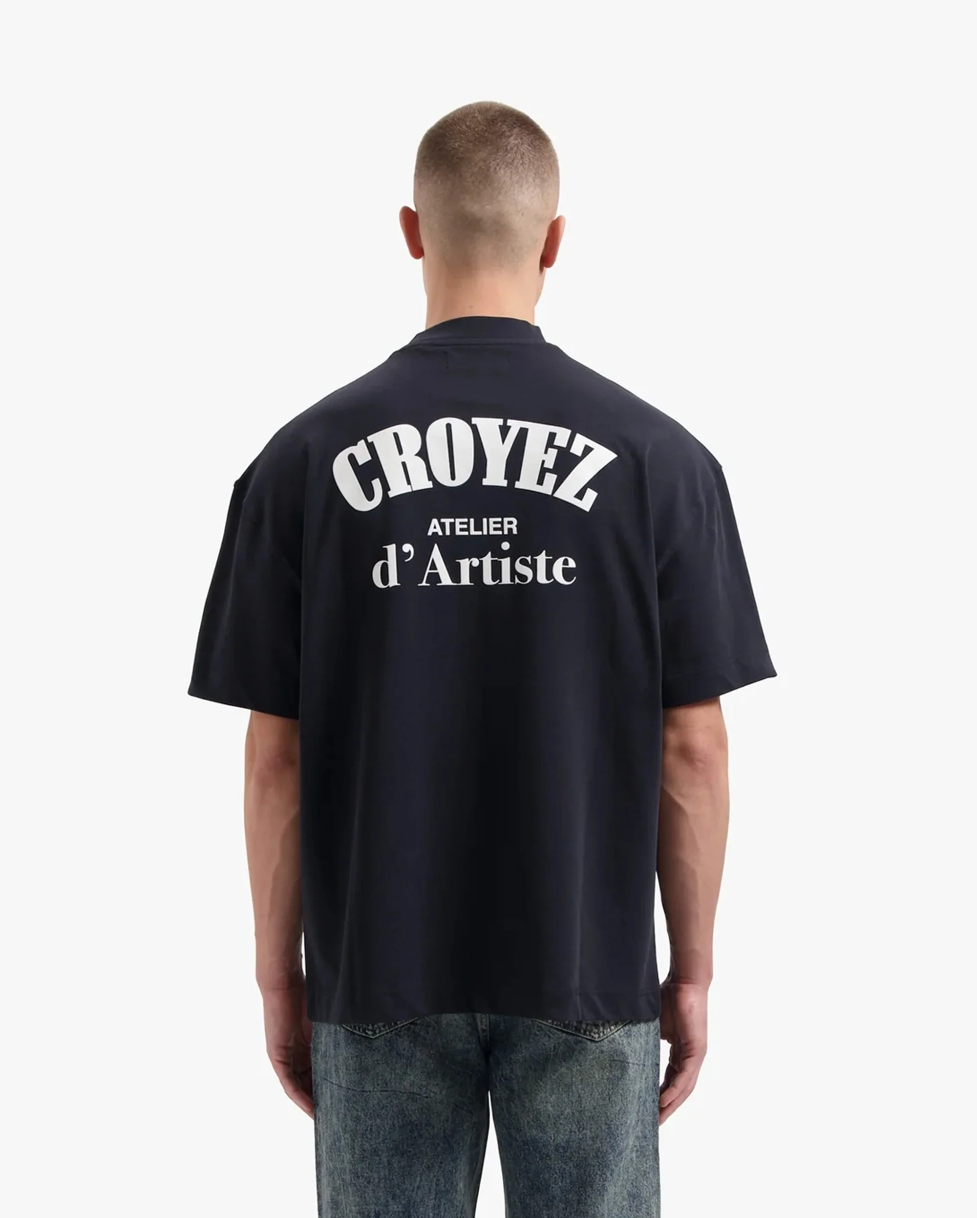 Croyez Atelier T-Shirt | Navy - Image 4