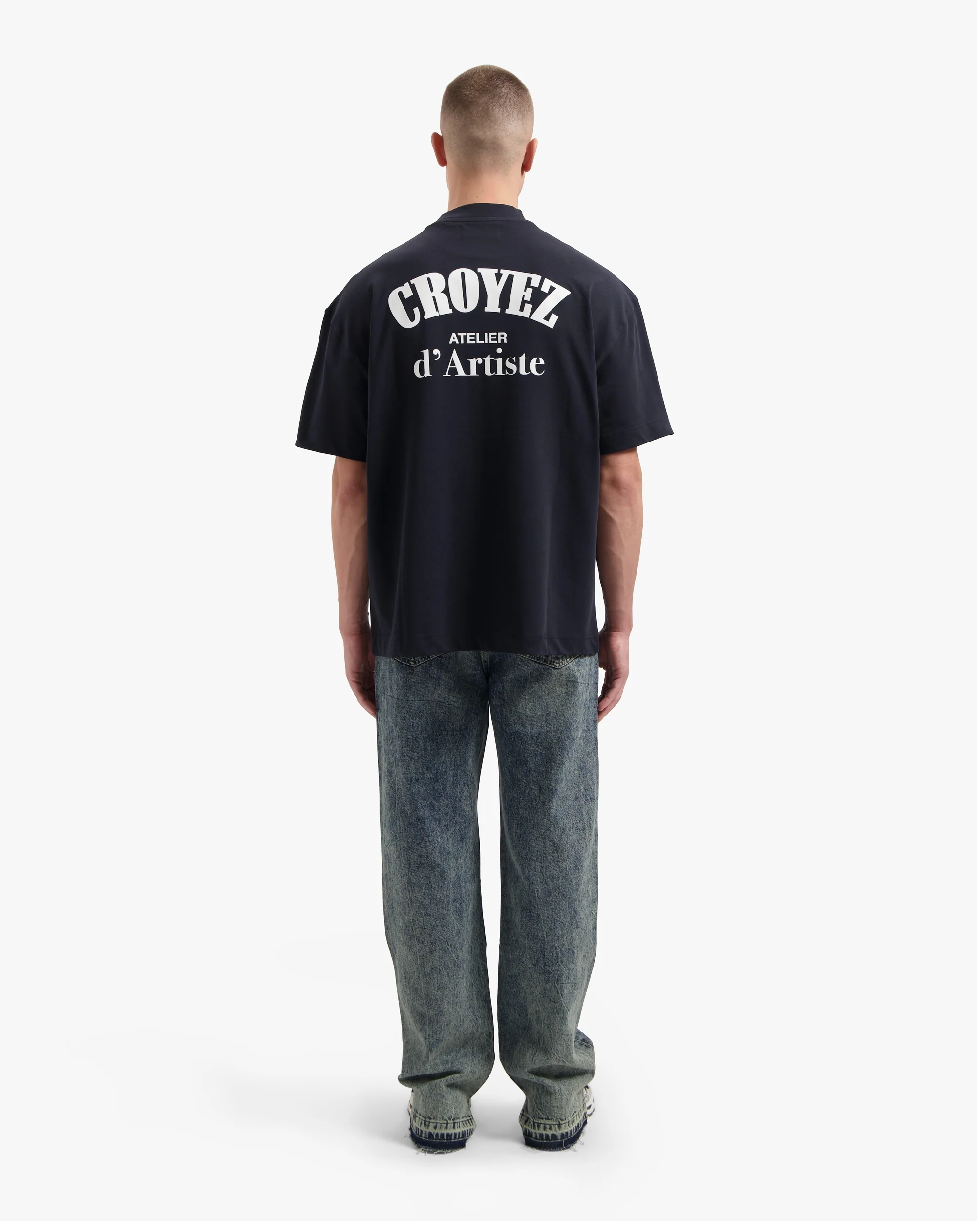 Croyez Atelier T-Shirt | Navy - Image 6