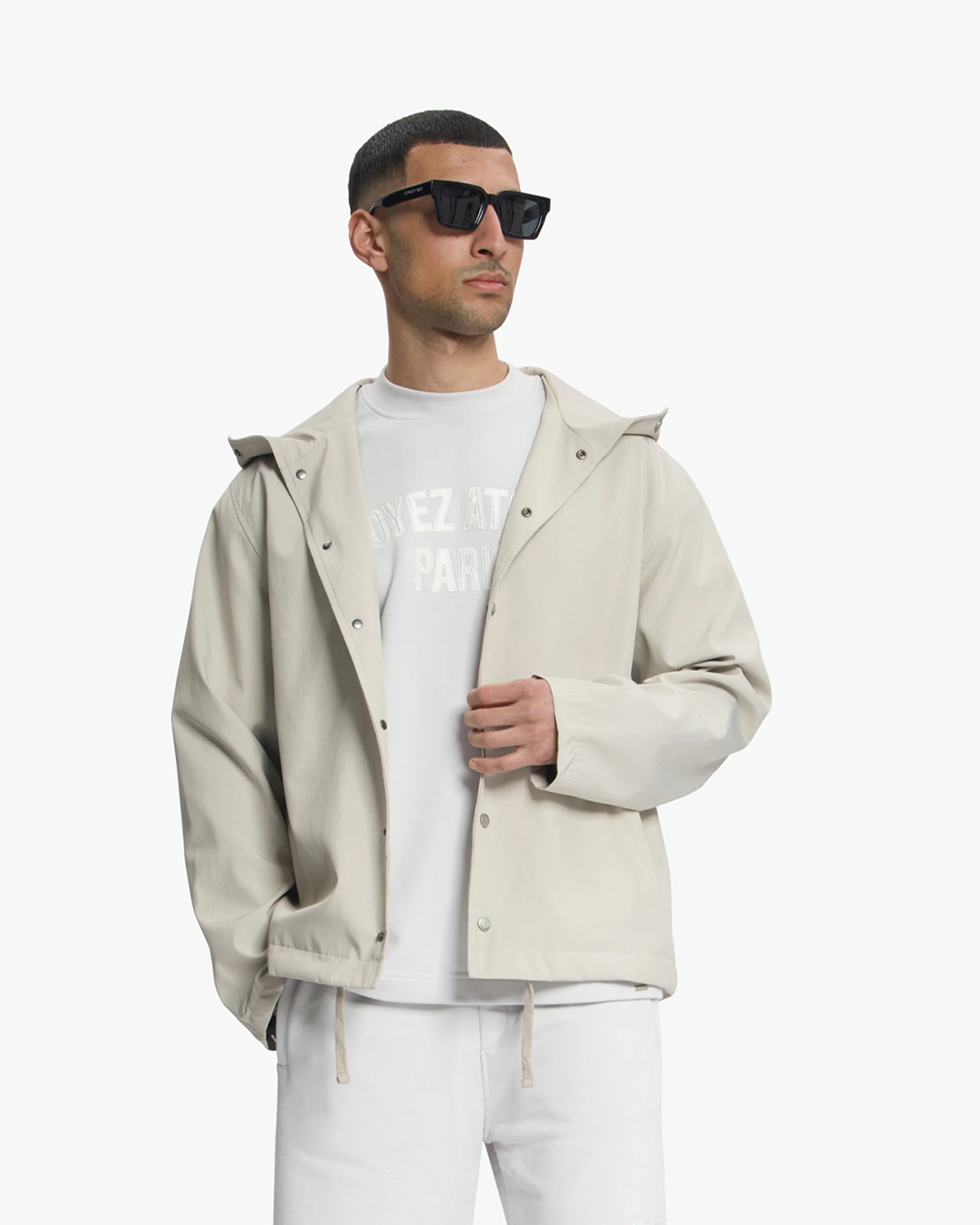 Croyez Atelier Windbreaker | Light Grey - Image 3