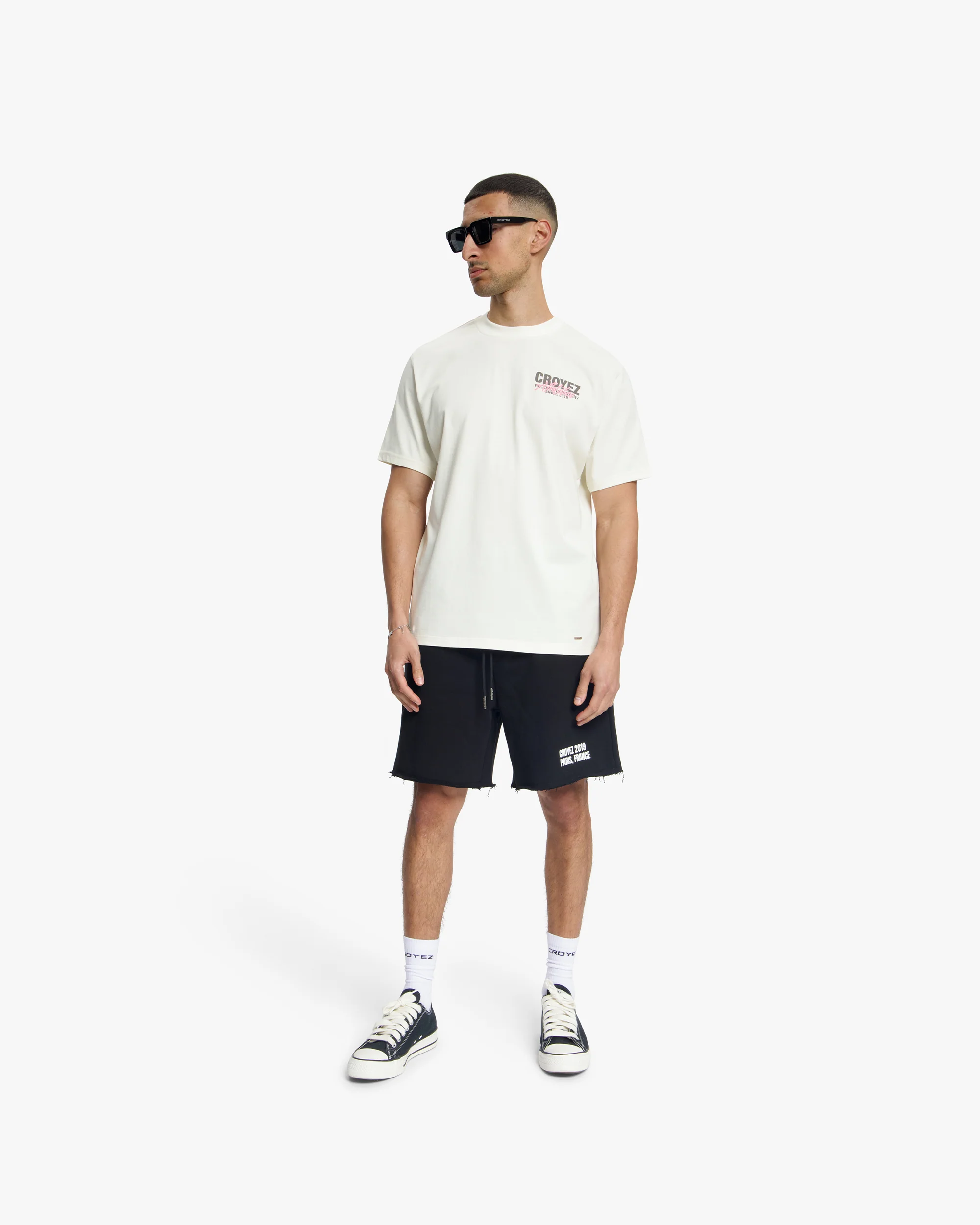 Croyez Athletics T-Shirt | Cream - Image 6