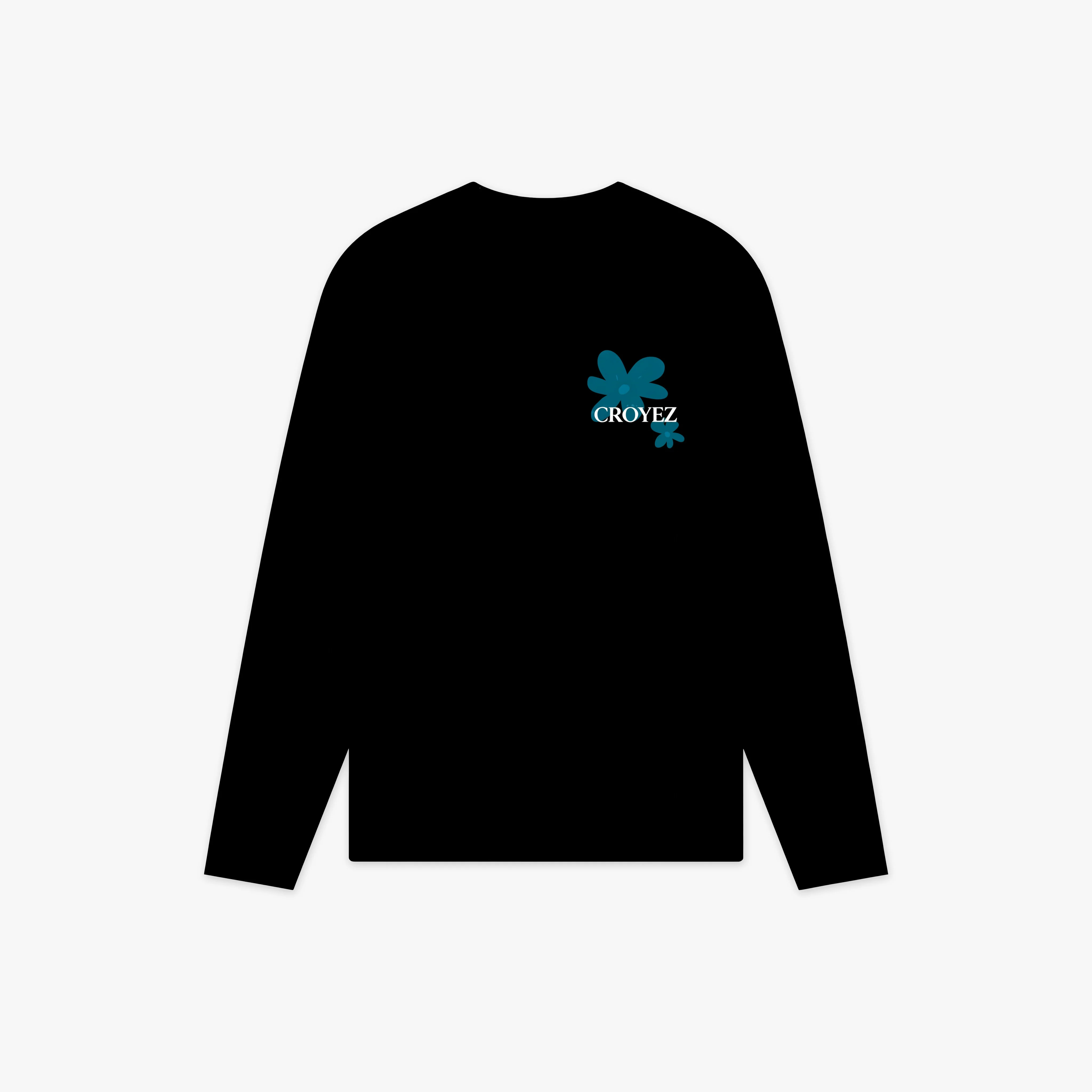 Croyez Botanique Longsleeve | Black/Dark Teal