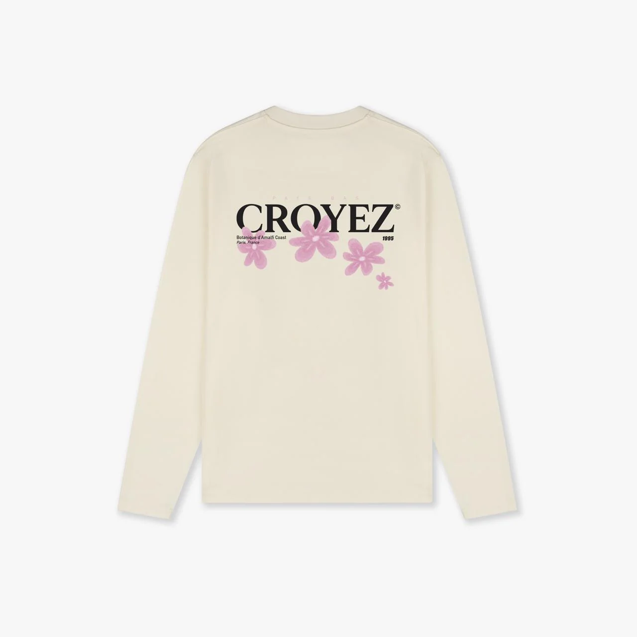 CROYEZ BOTANIQUE LONGSLEEVE | OFF-WHITE/PINK - Image 2