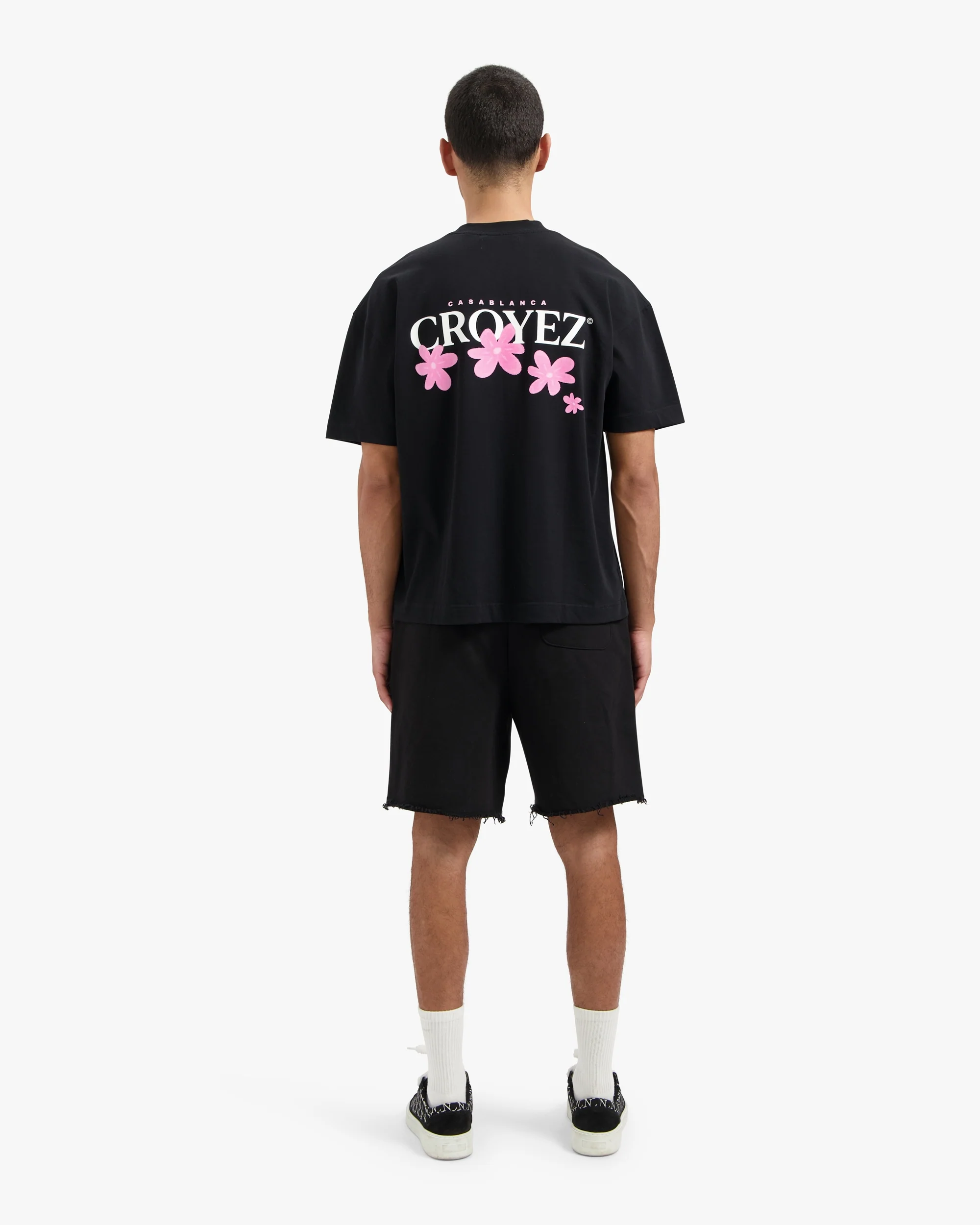 CROYEZ BOTANIQUE T-SHIRT | BLACK/PINK - Image 6