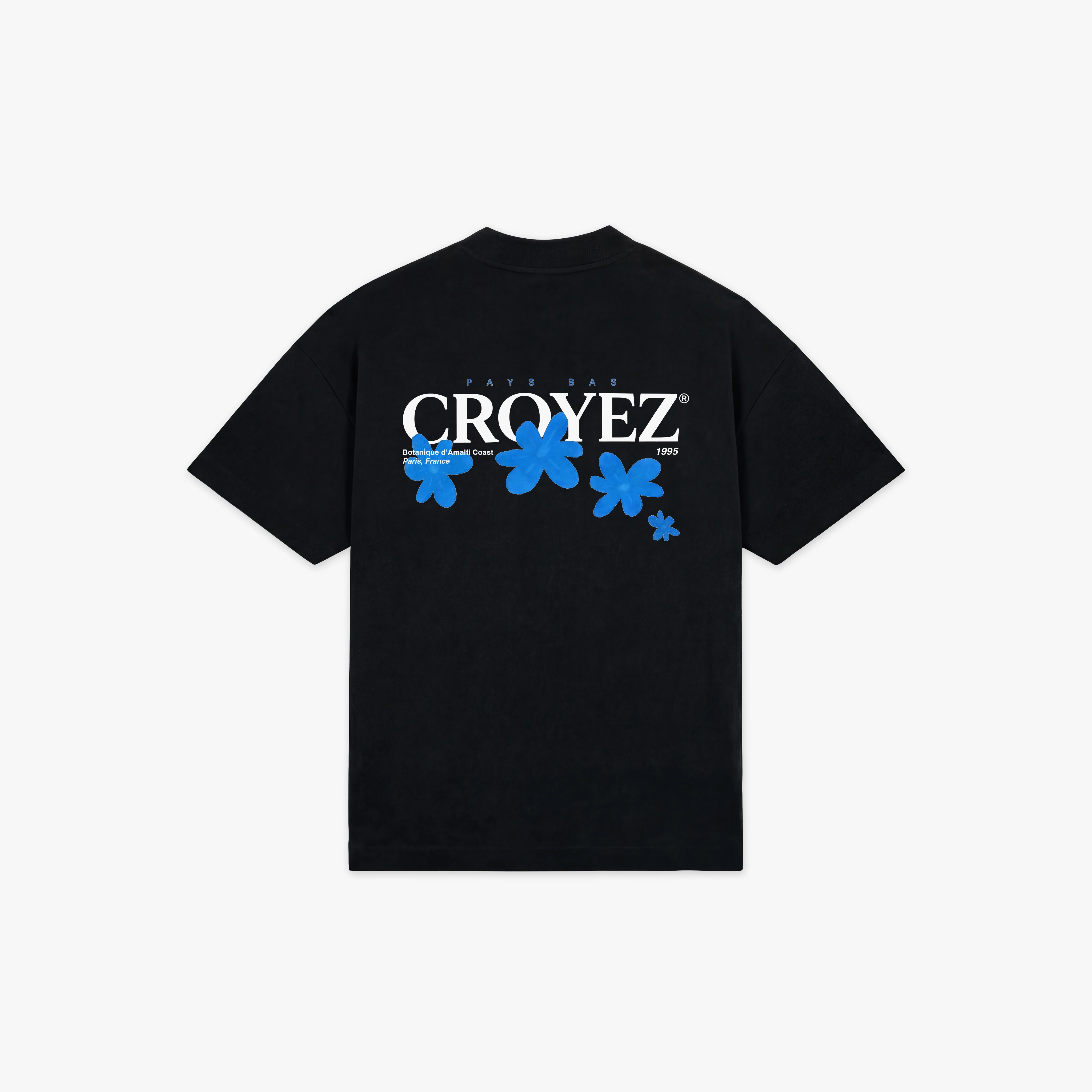 Croyez Botanique T-Shirt | Black/Tiffany Blue - Image 2