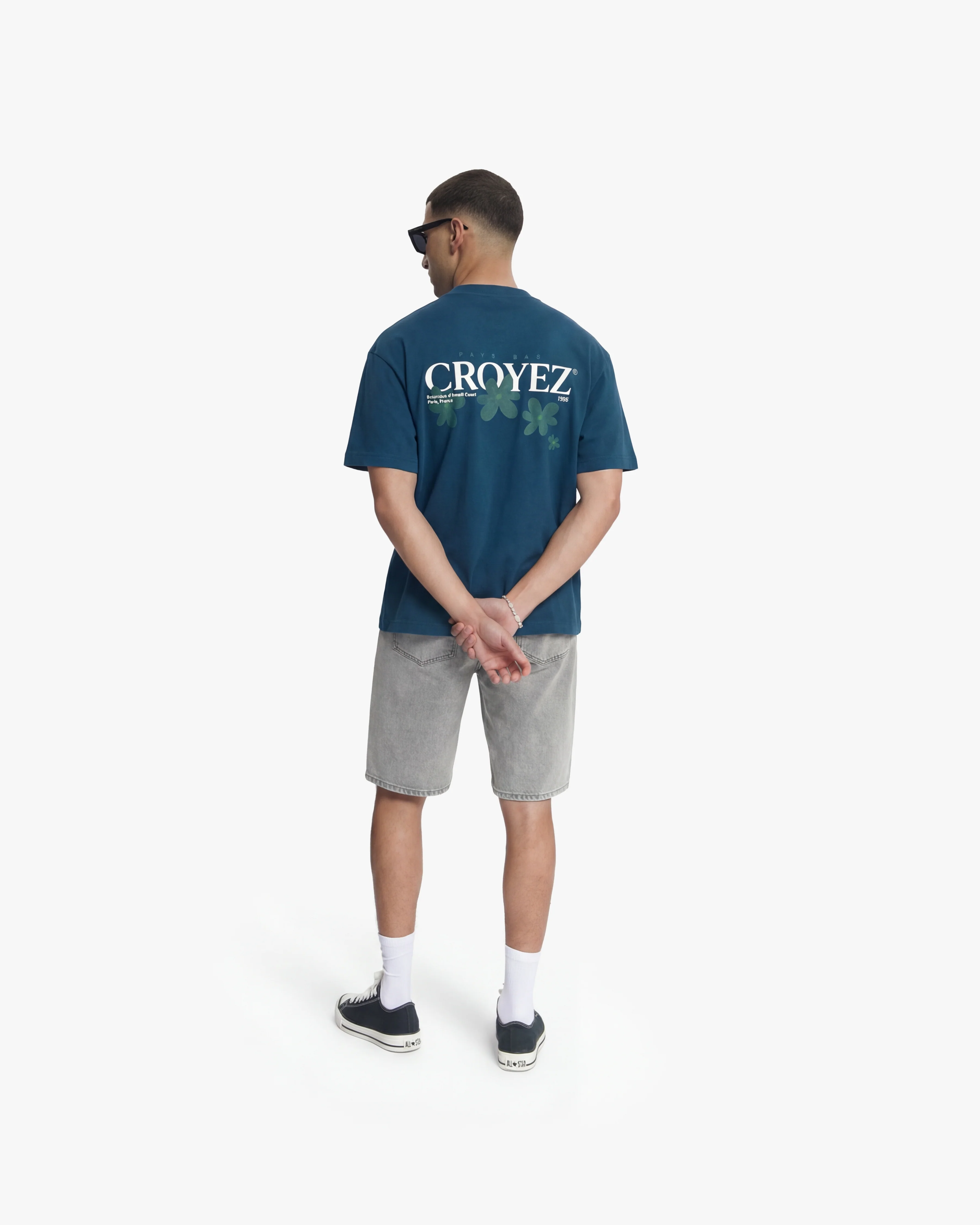 Croyez Botanique T-Shirt | Dark Teal - Image 6