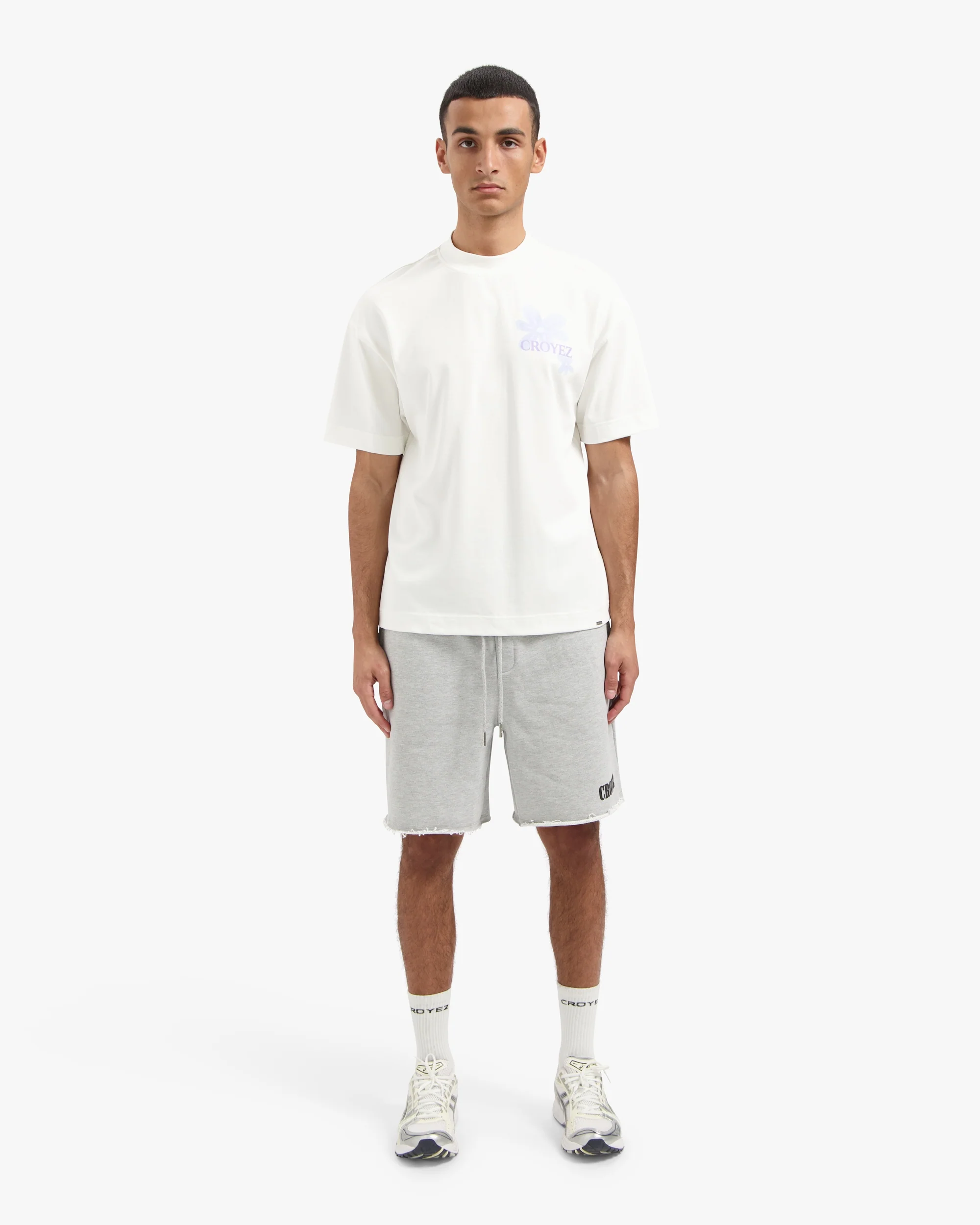 CROYEZ BOTANIQUE T-SHIRT | OFF-WHITE/LILAC - Image 5