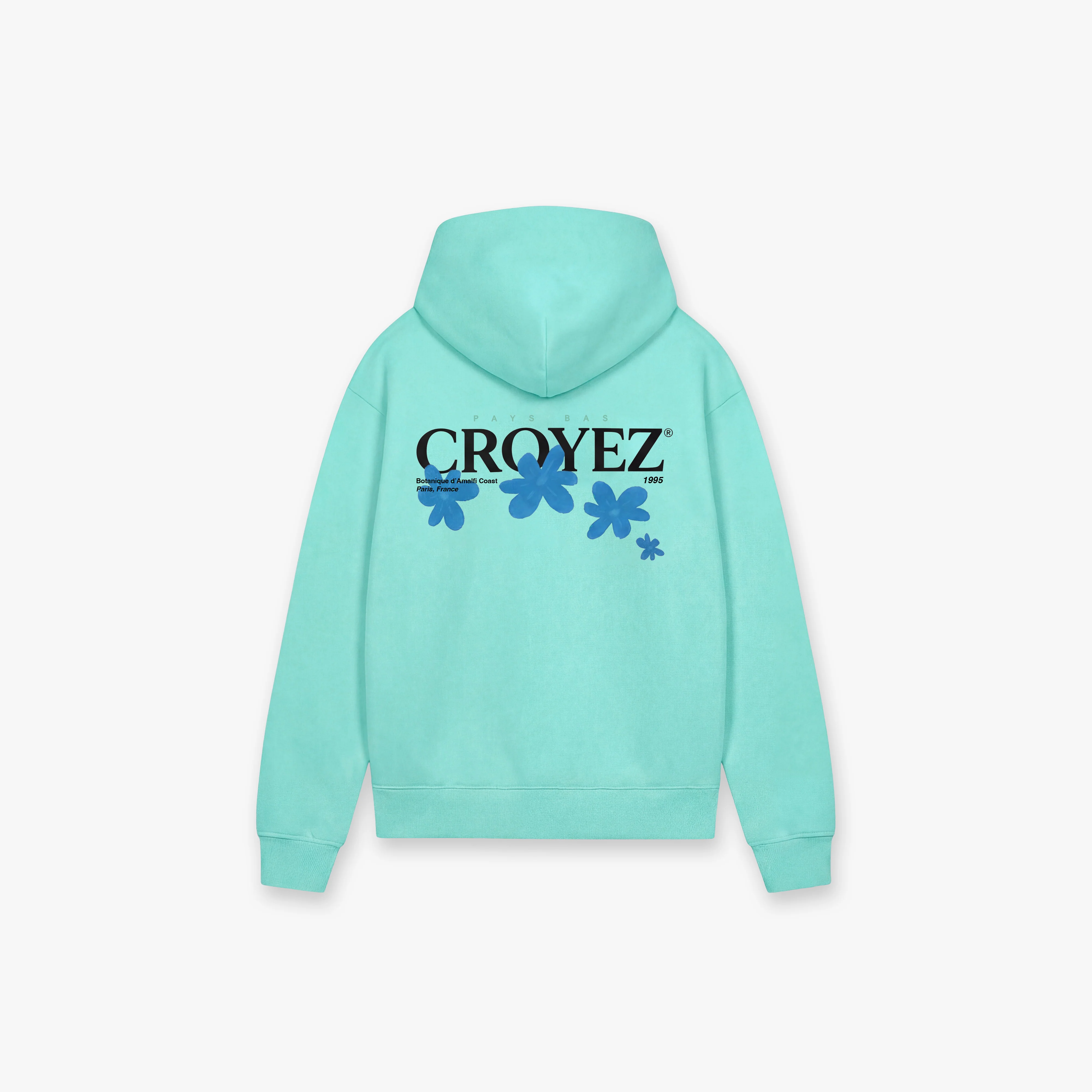 Croyez Botanique Zip Hoodie | Tiffany Blue - Image 2