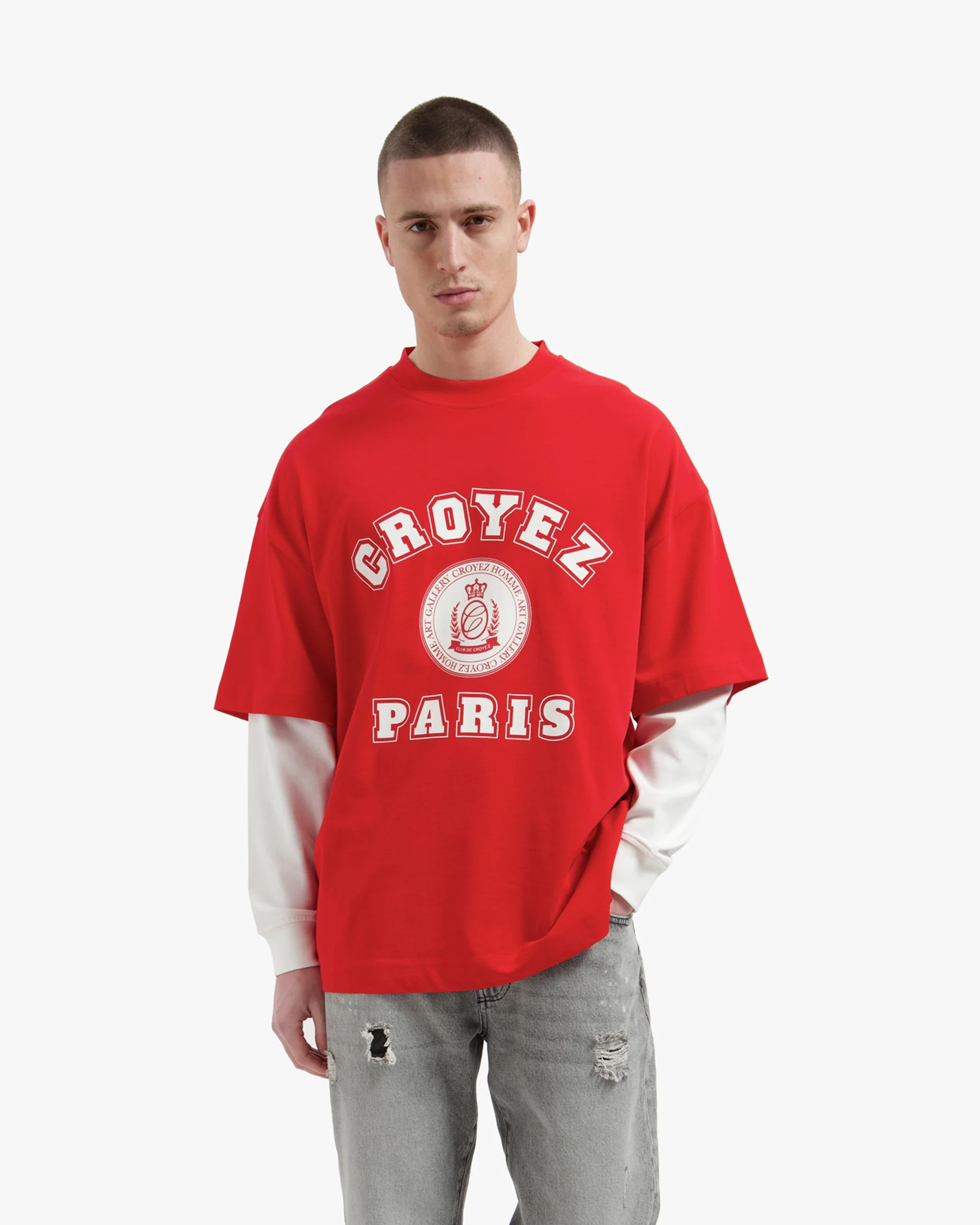 Croyez Bouclier Longsleeve | Red - Image 3
