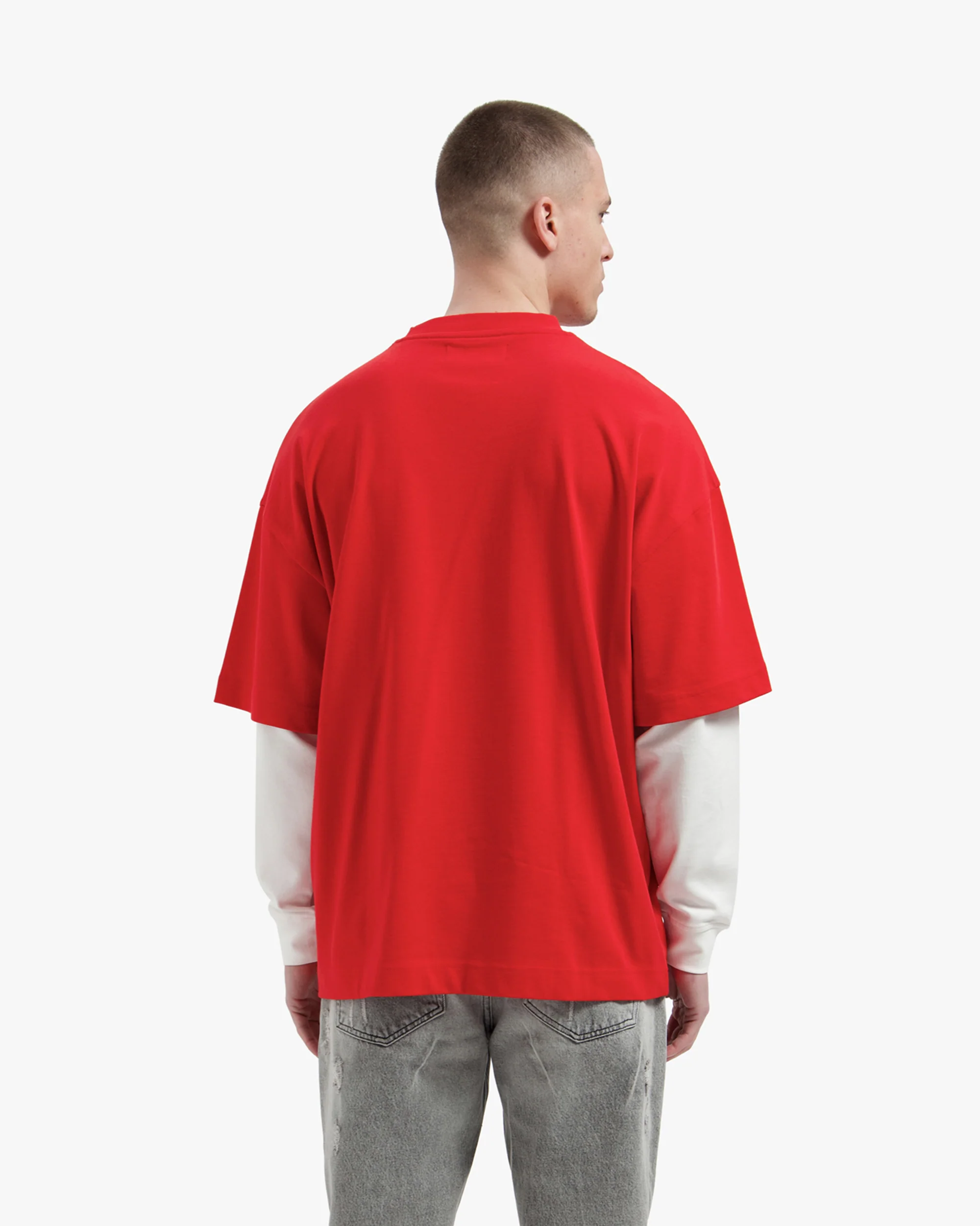 Croyez Bouclier Longsleeve | Red - Image 4
