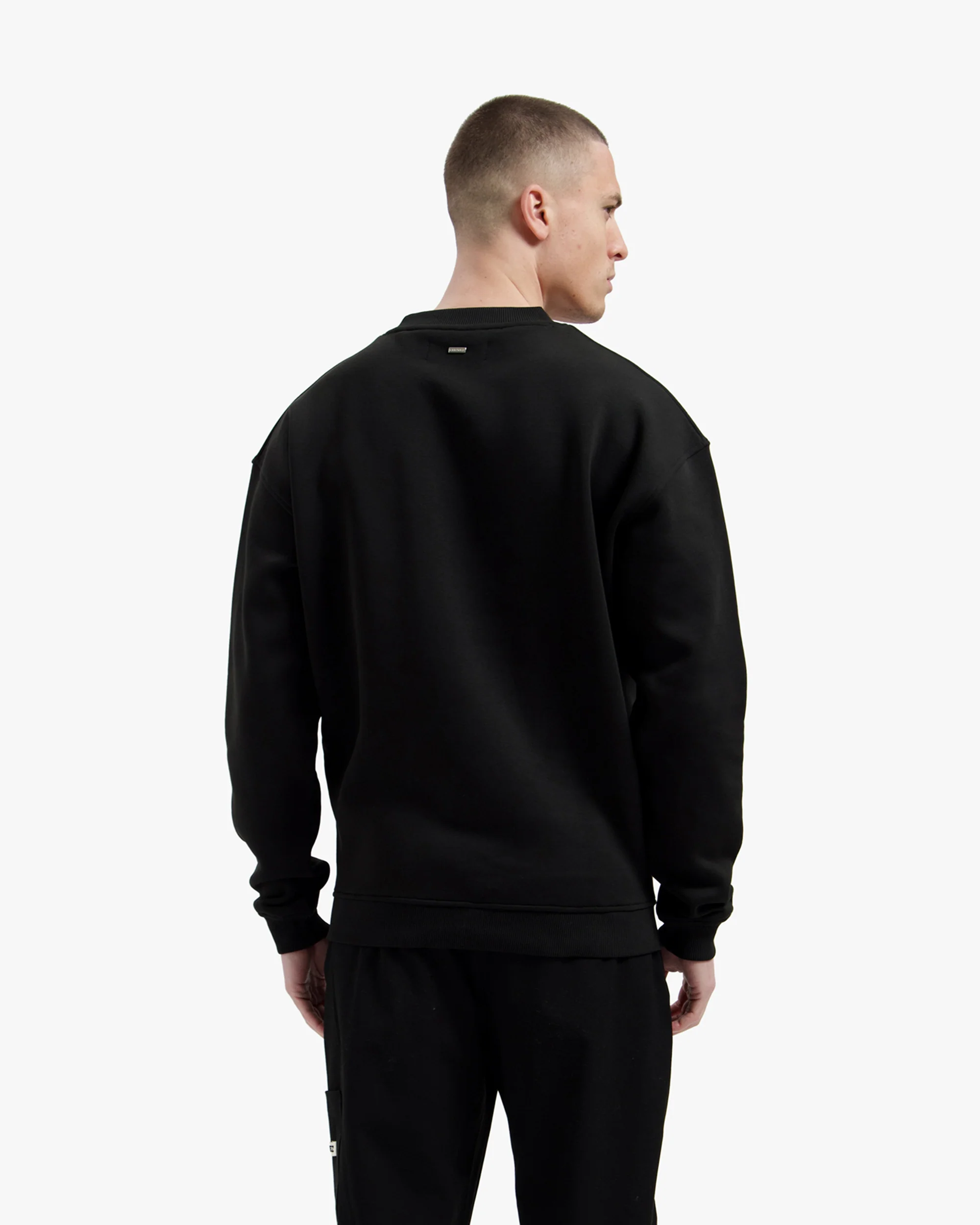 Croyez Bouclier Sweater | Vintage Black - Image 4