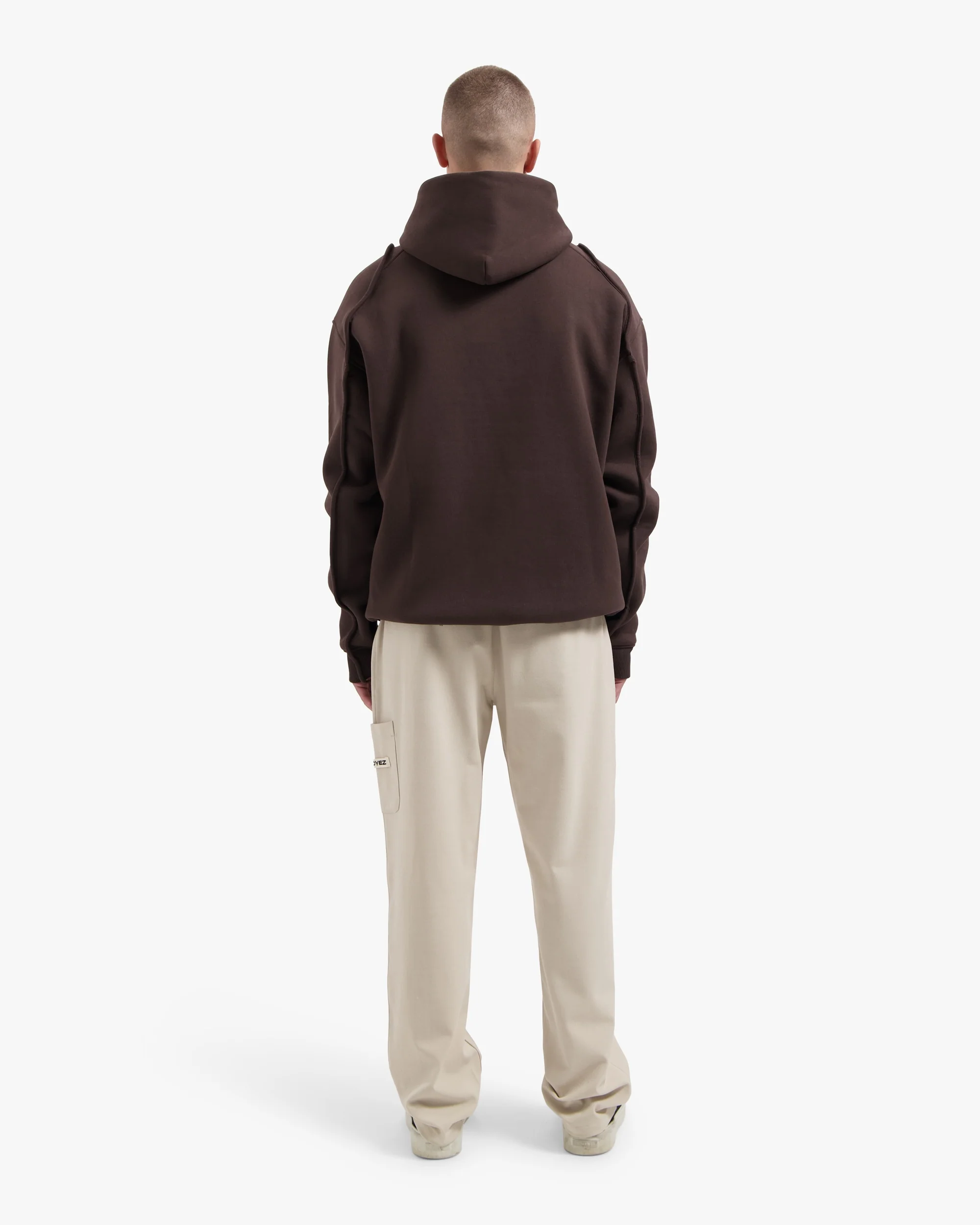 Croyez Camargue Hoodie | Brown - Image 6