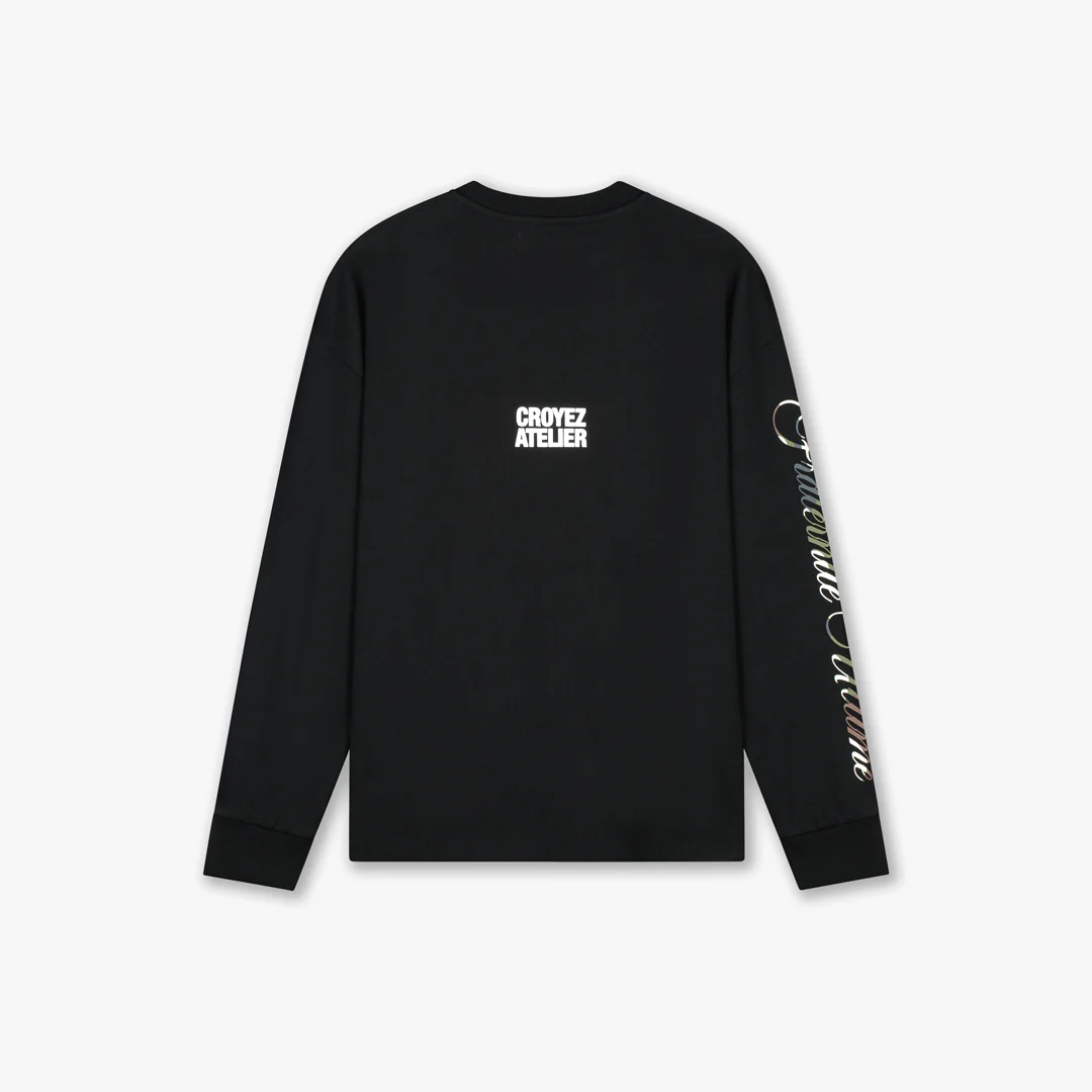 Croyez Camo Longsleeve | Black - Image 2