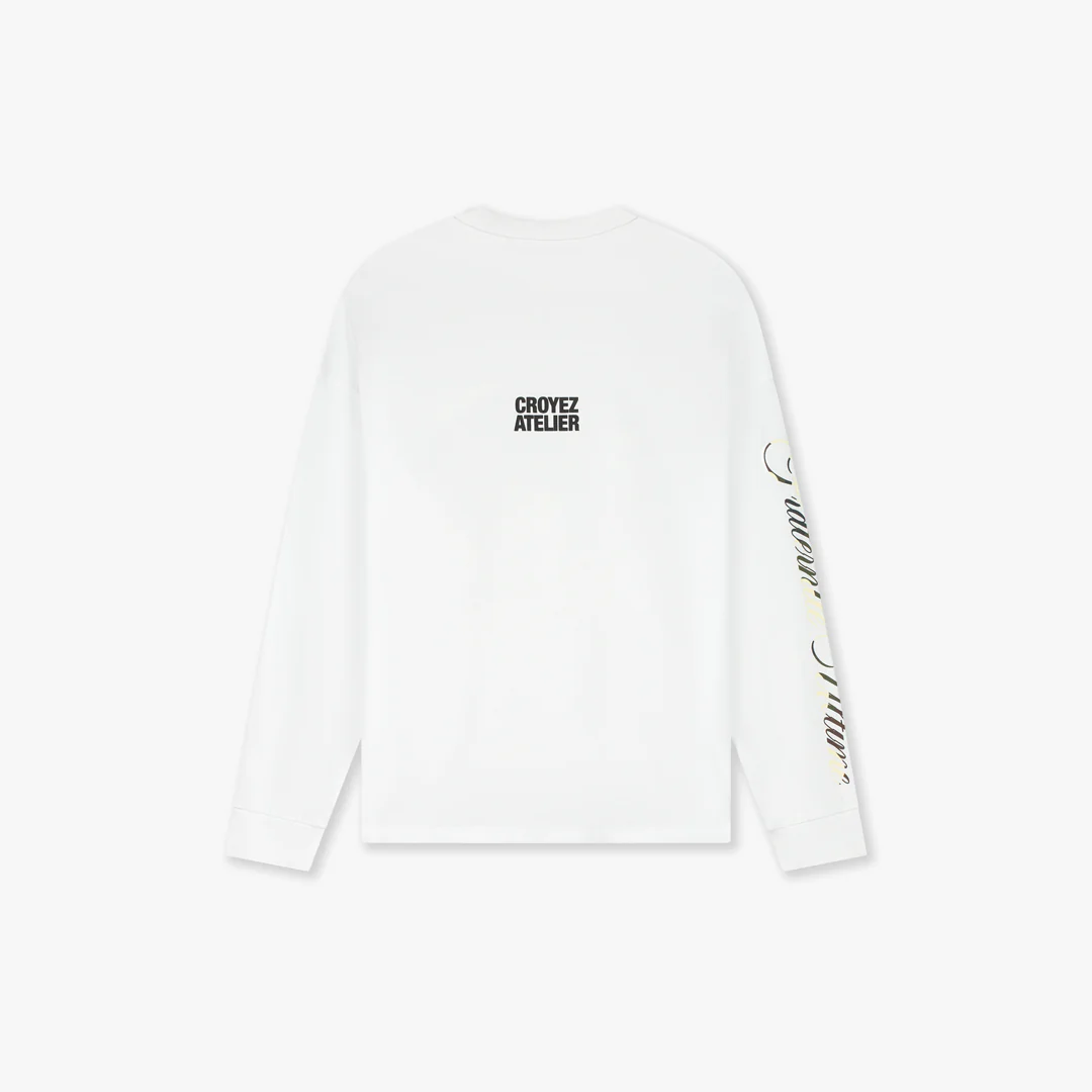 Croyez Camo Longsleeve | White - Image 2