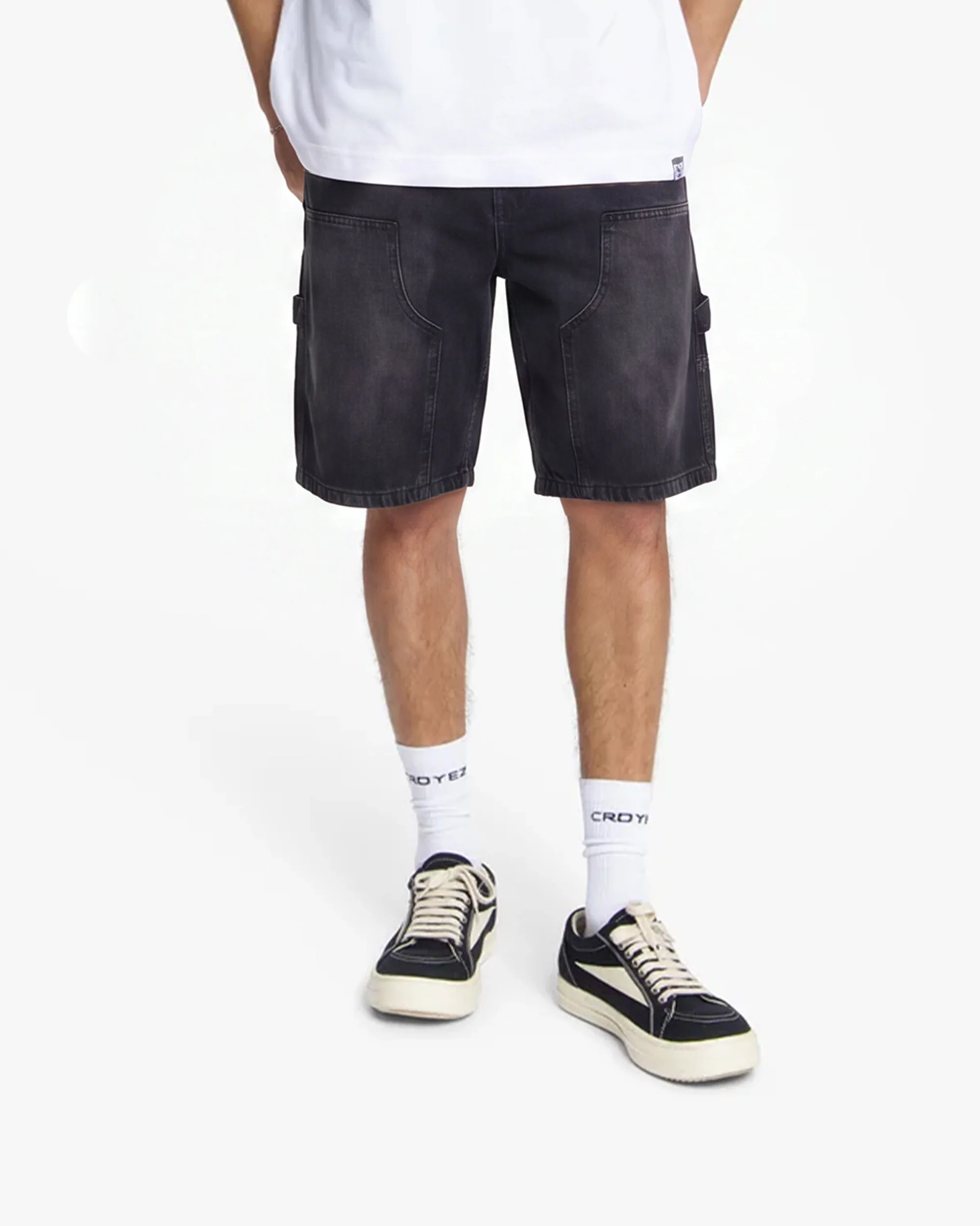 Croyez CD2 Carpenter Shorts | Black - Image 3