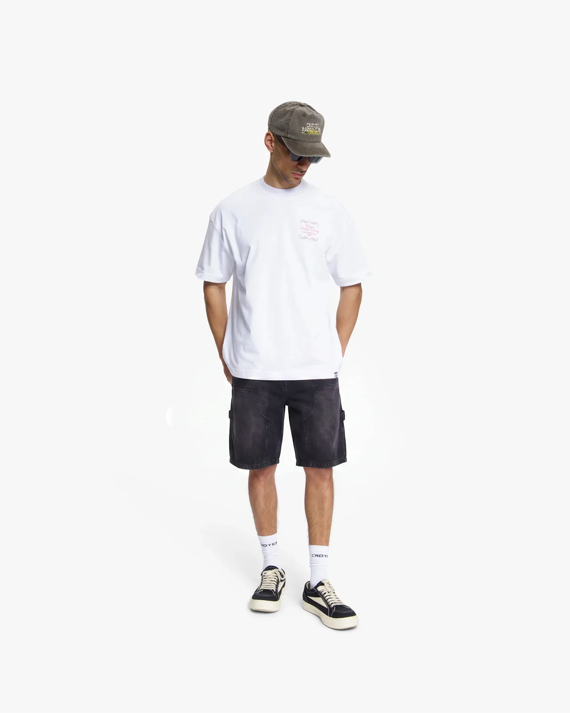 Croyez CD2 Carpenter Shorts | Black - Image 5