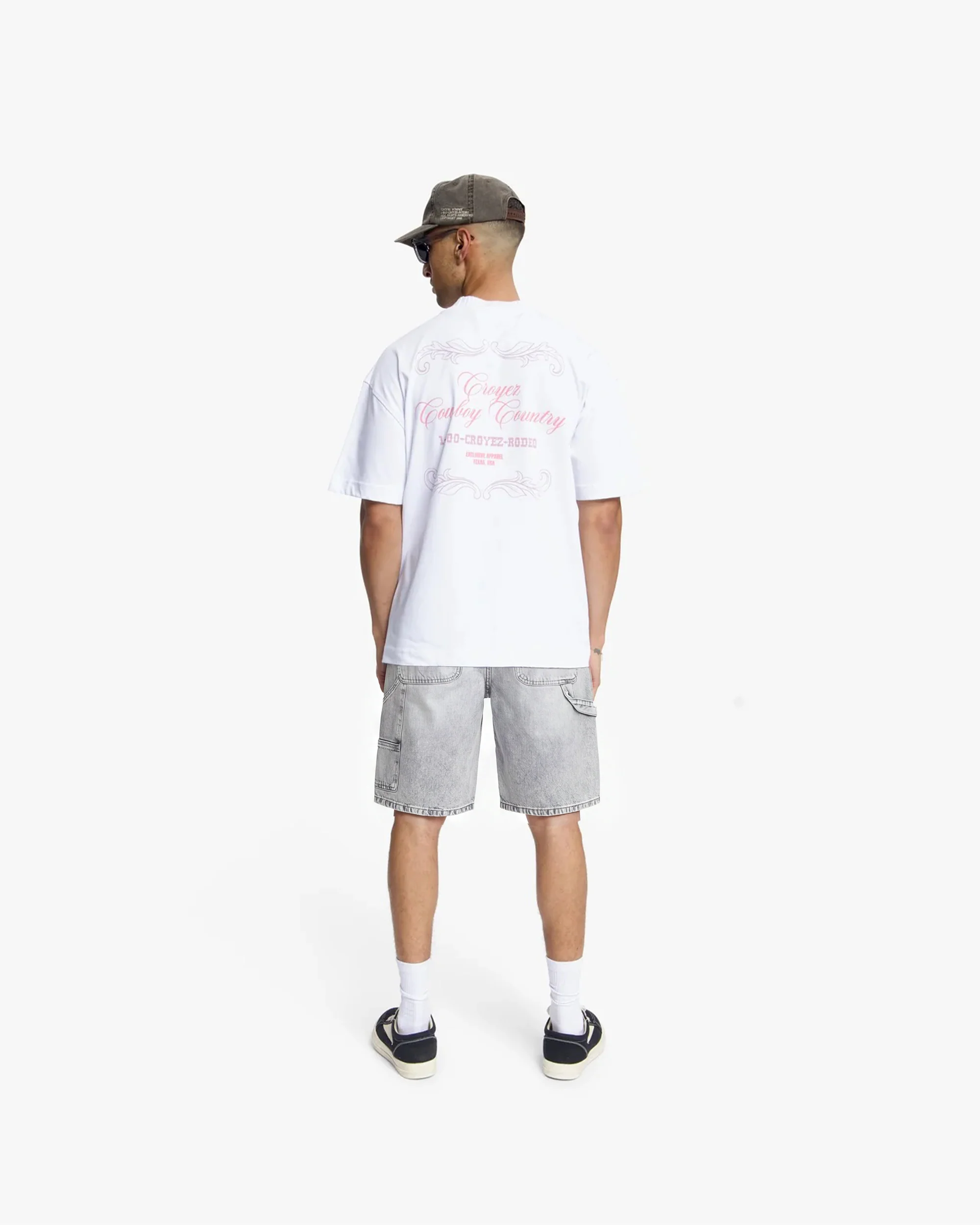 Croyez CD2 Carpenter Shorts | Light Grey - Image 6