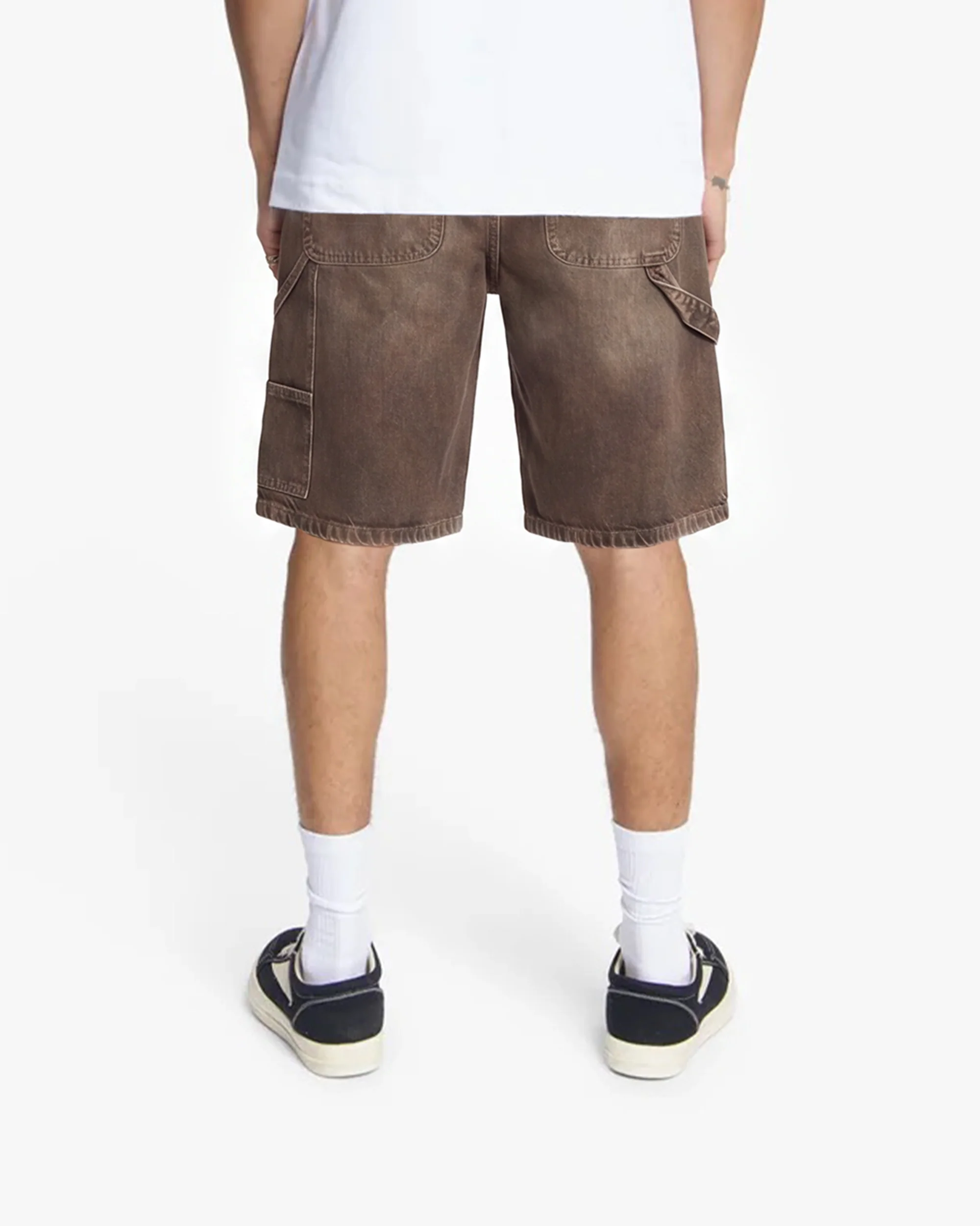 Croyez CD2 Carpenter Shorts | Washed Brown - Image 4