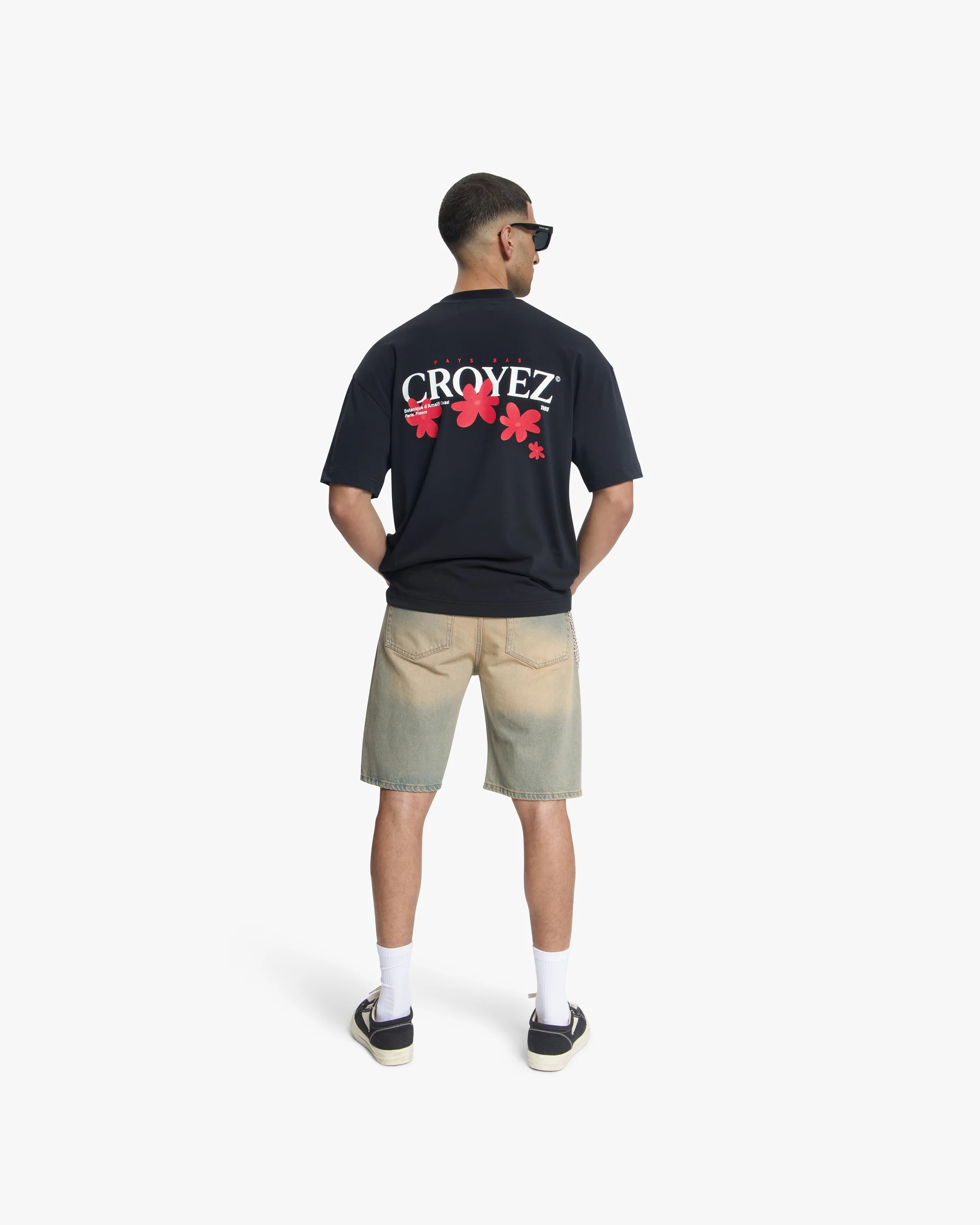 Croyez CD2 Washed Denim Shorts | Sand washed - Image 6