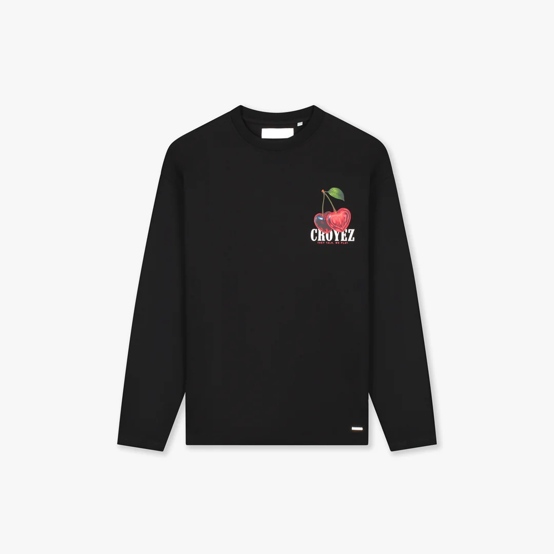 Croyez Cerise D'Amour Longsleeve | Black
