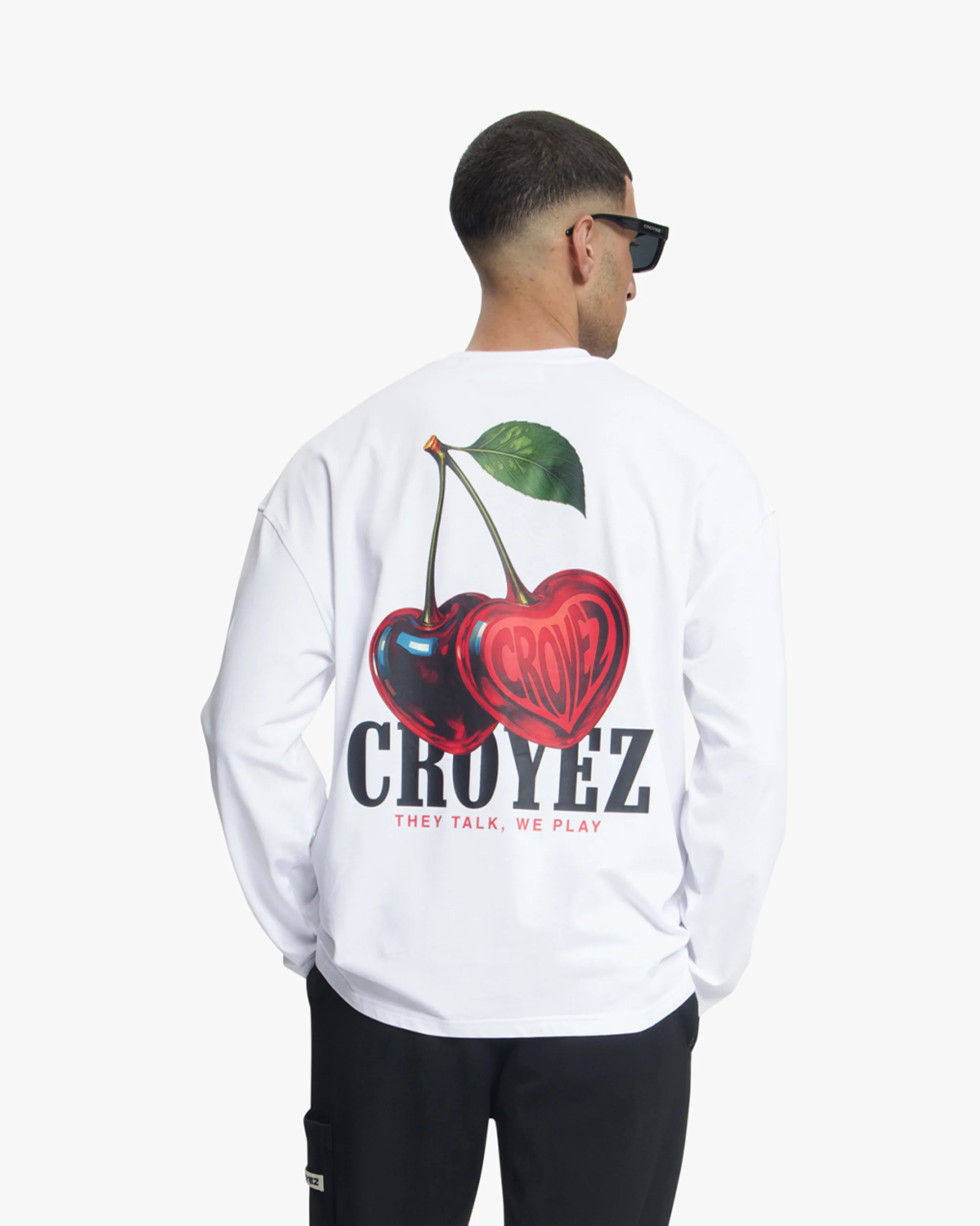 Croyez Cerise D'Amour Longsleeve | White - Image 4