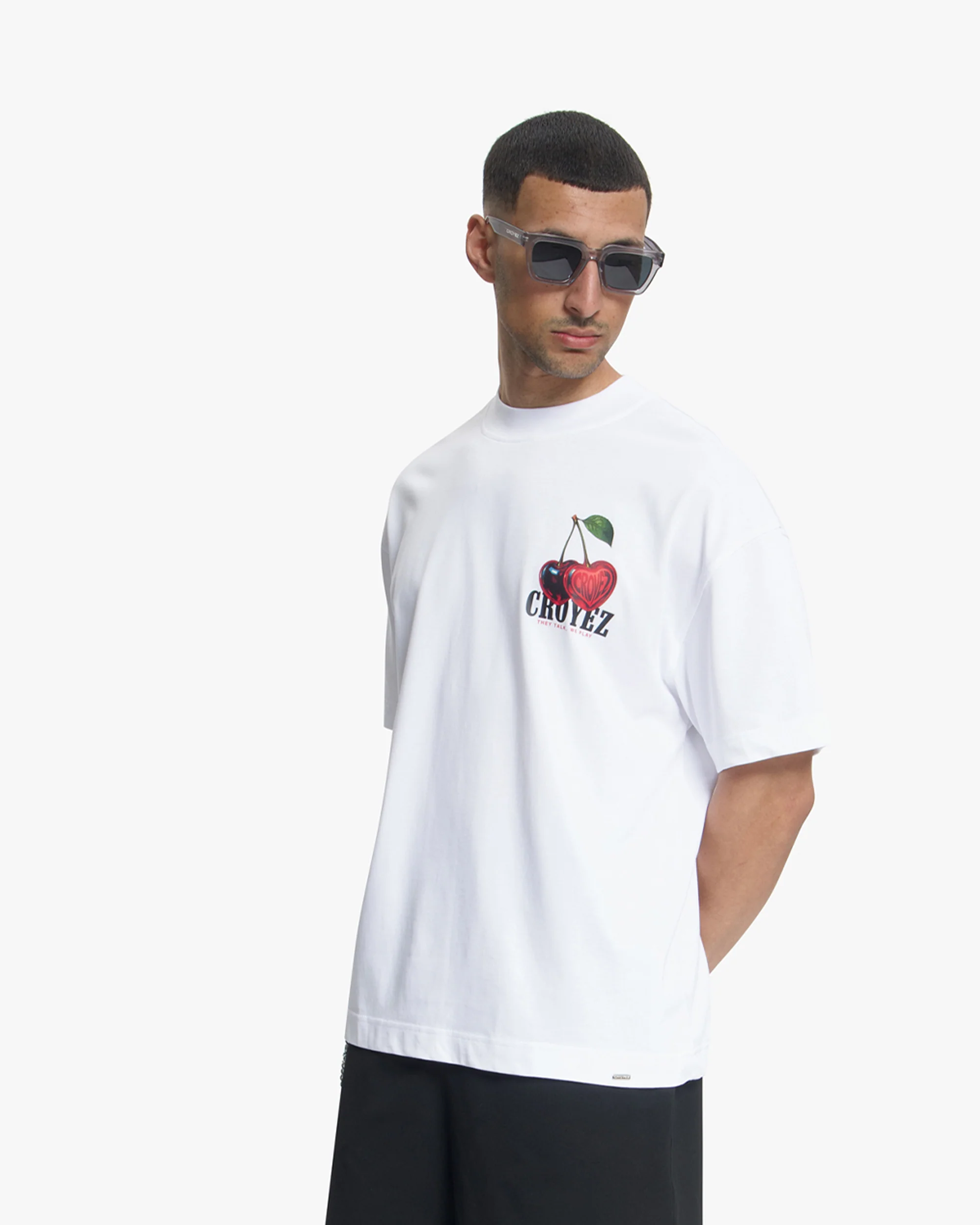 Croyez Cerise D'Amour T-Shirt | White - Image 3
