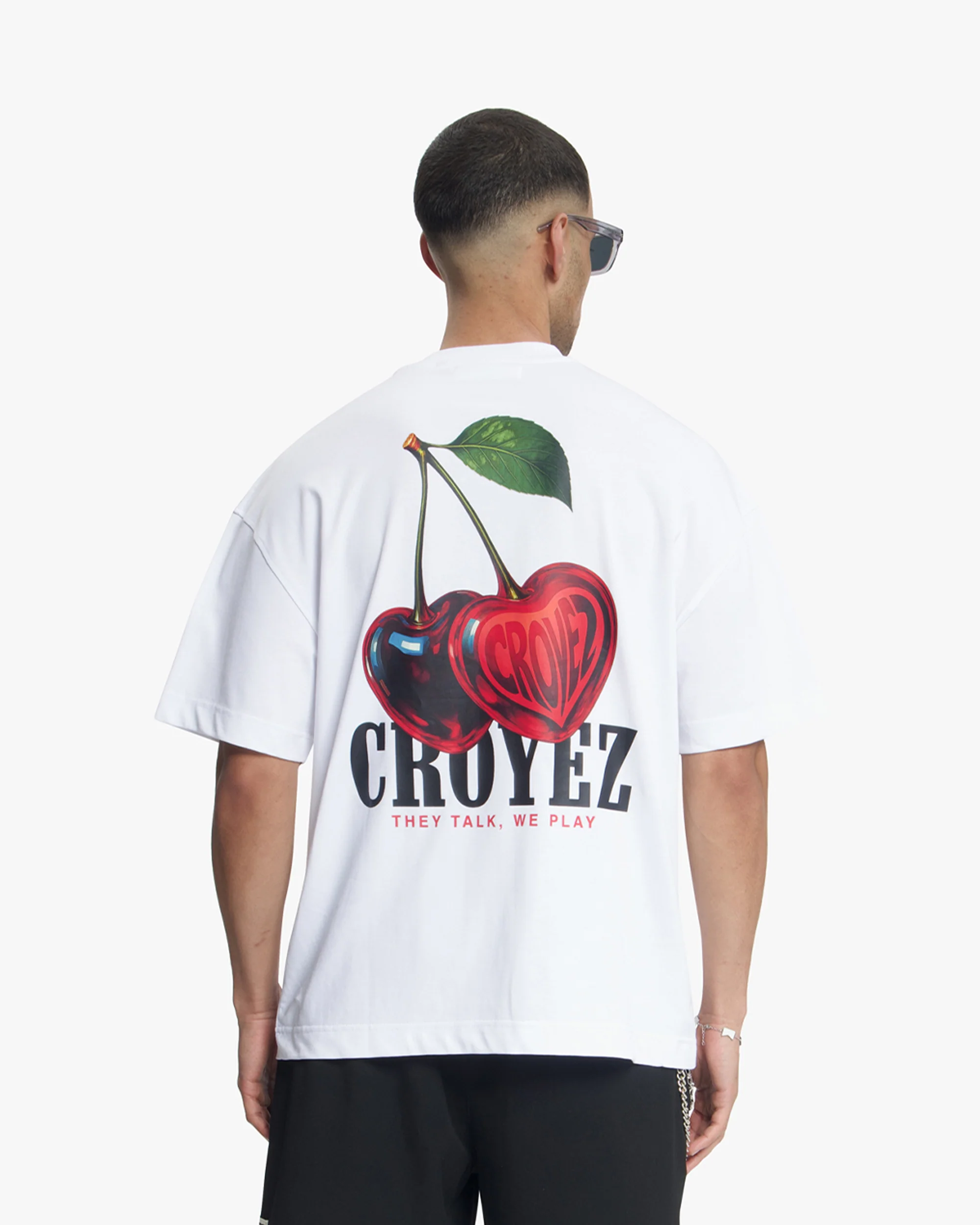 Croyez Cerise D'Amour T-Shirt | White - Image 4