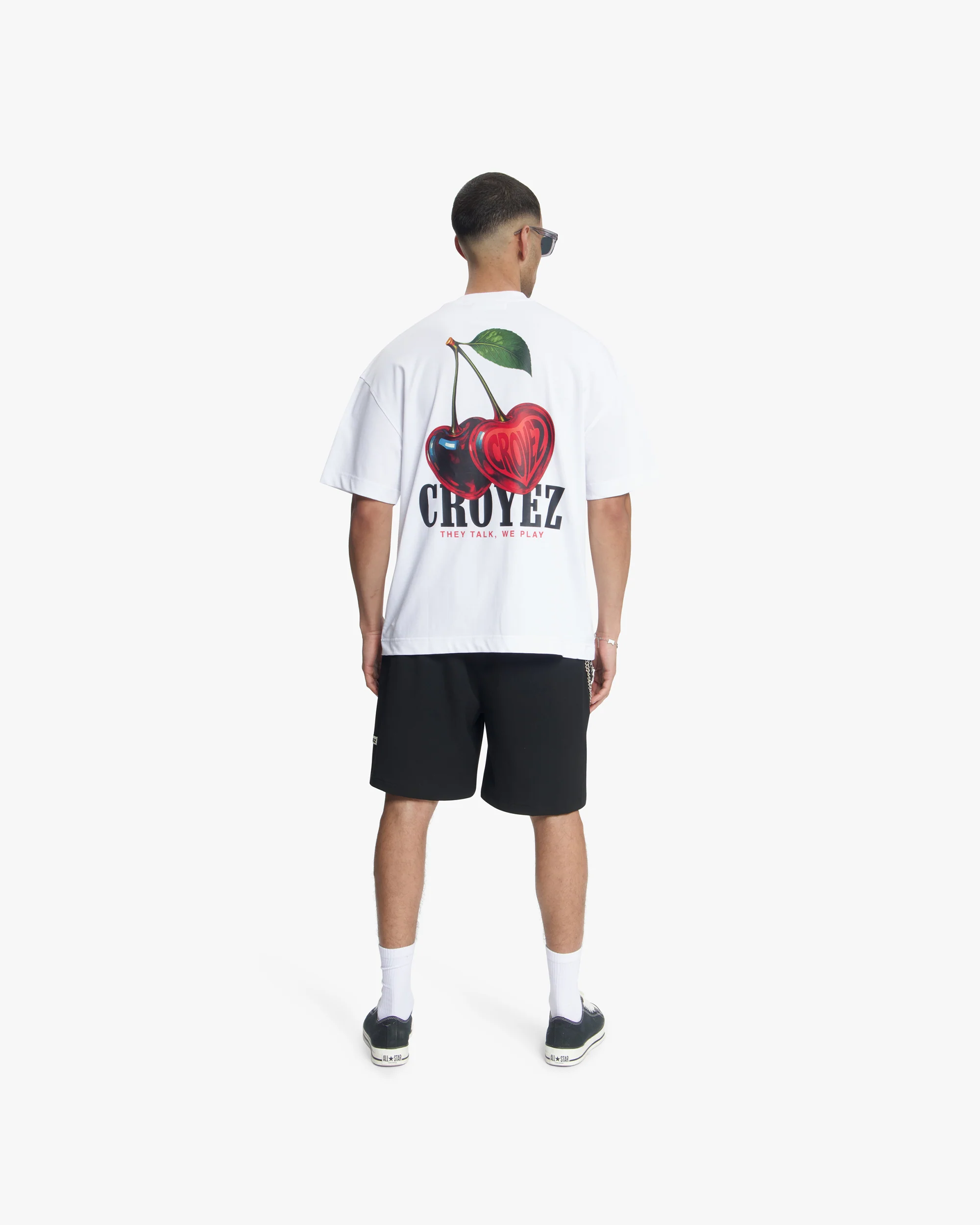 Croyez Cerise D'Amour T-Shirt | White - Image 6