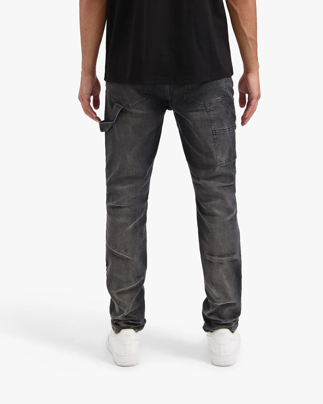 CROYEZ CH2 CARPENTER JEANS | BLACK - Image 4