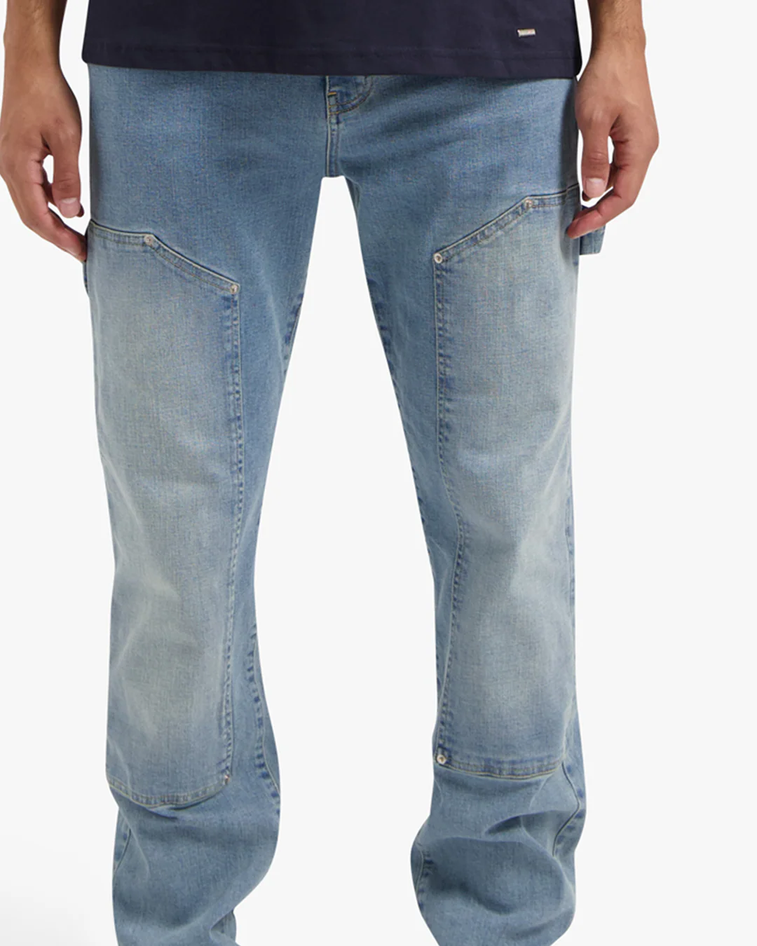 CROYEZ CH2 CARPENTER JEANS | LIGHT BLUE - Image 5