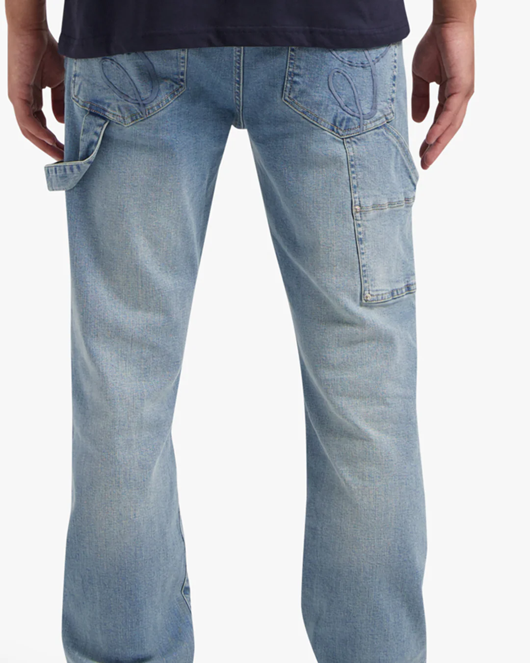 CROYEZ CH2 CARPENTER JEANS | LIGHT BLUE - Image 6