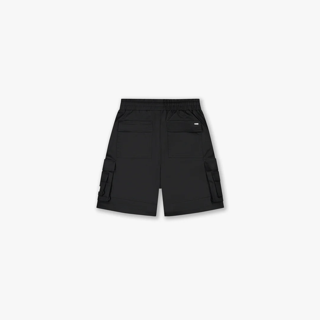 Croyez Classic Cargo Shorts | Black - Image 2