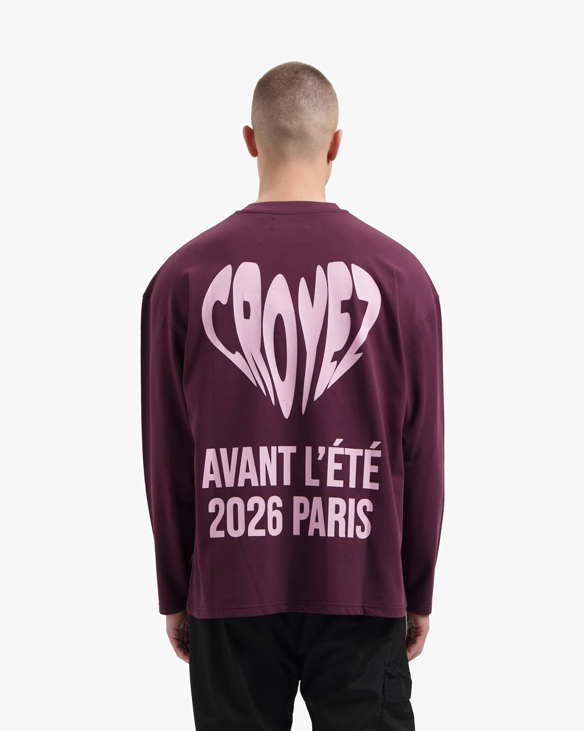Croyez Classique Longsleeve | Burgundy - Image 4