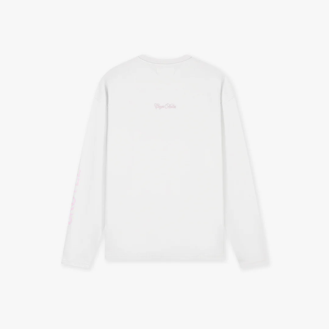 Croyez Contour De La Fleur Longsleeve | Light Grey - Image 2