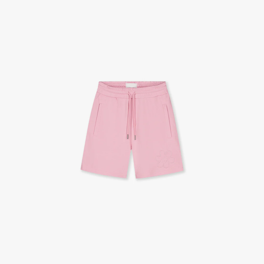 Croyez Contour De La Fleur Shorts | Pink