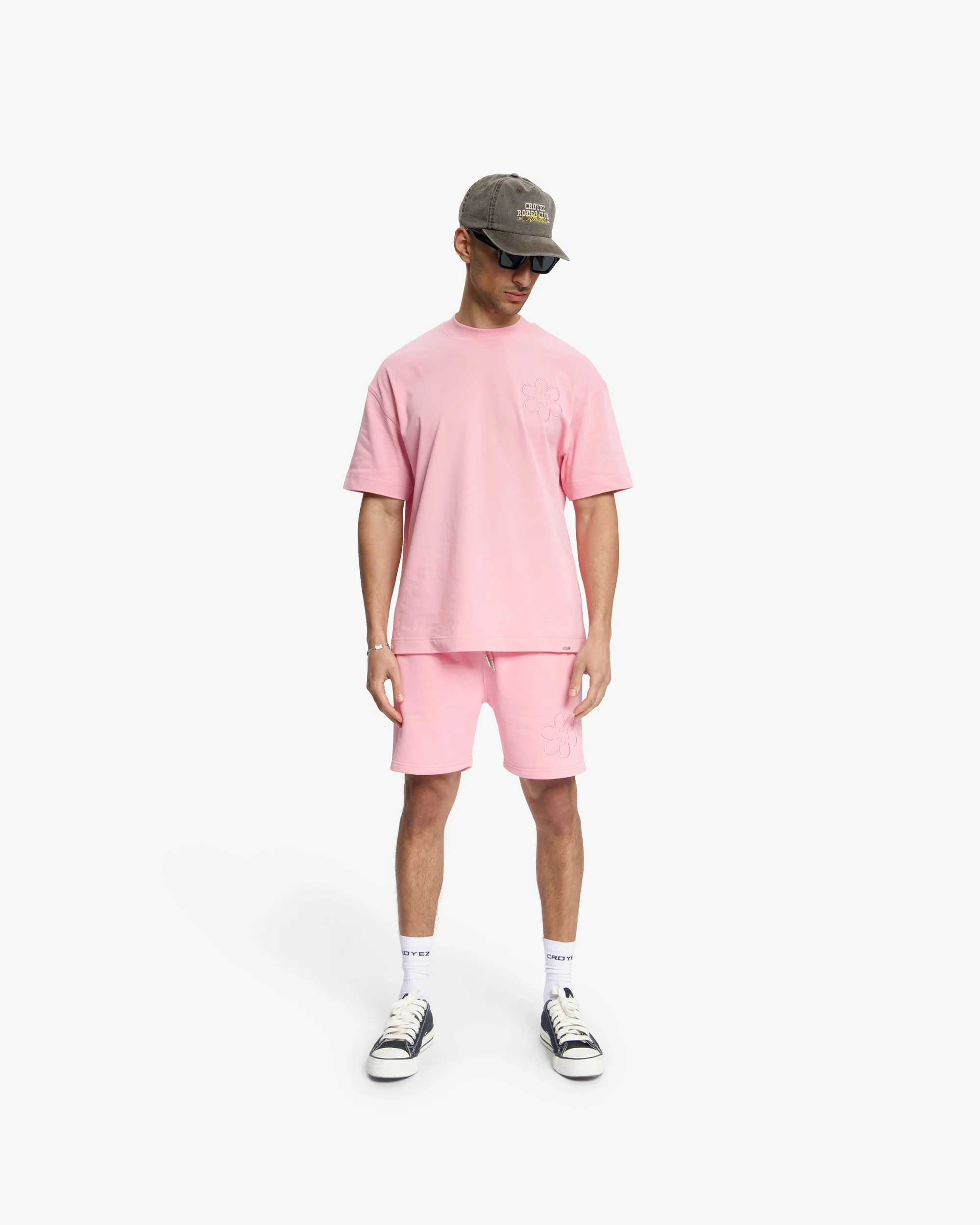 Croyez Contour De La Fleur Shorts | Pink - Image 6