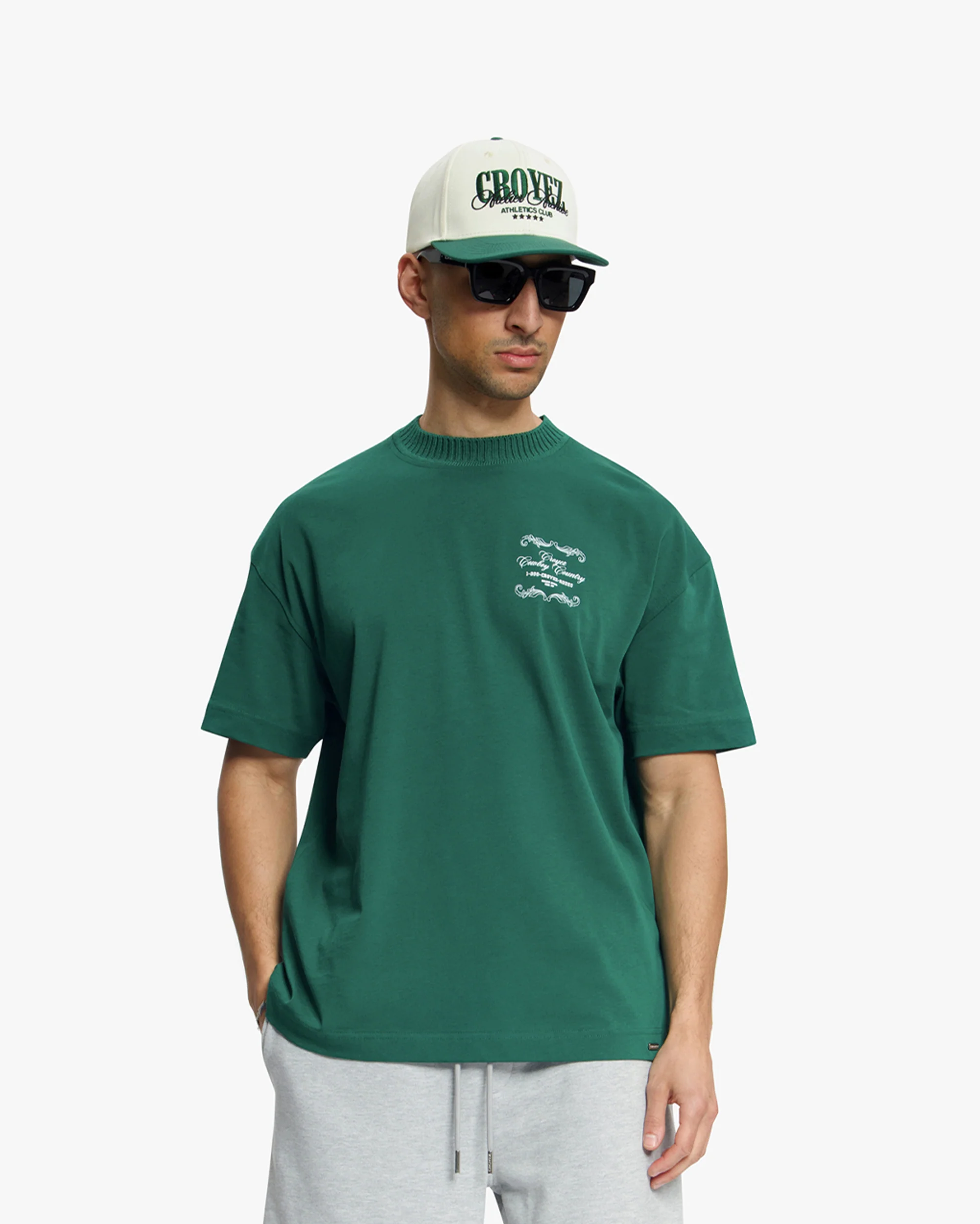 Croyez Country T-Shirt | Forest Green - Image 3