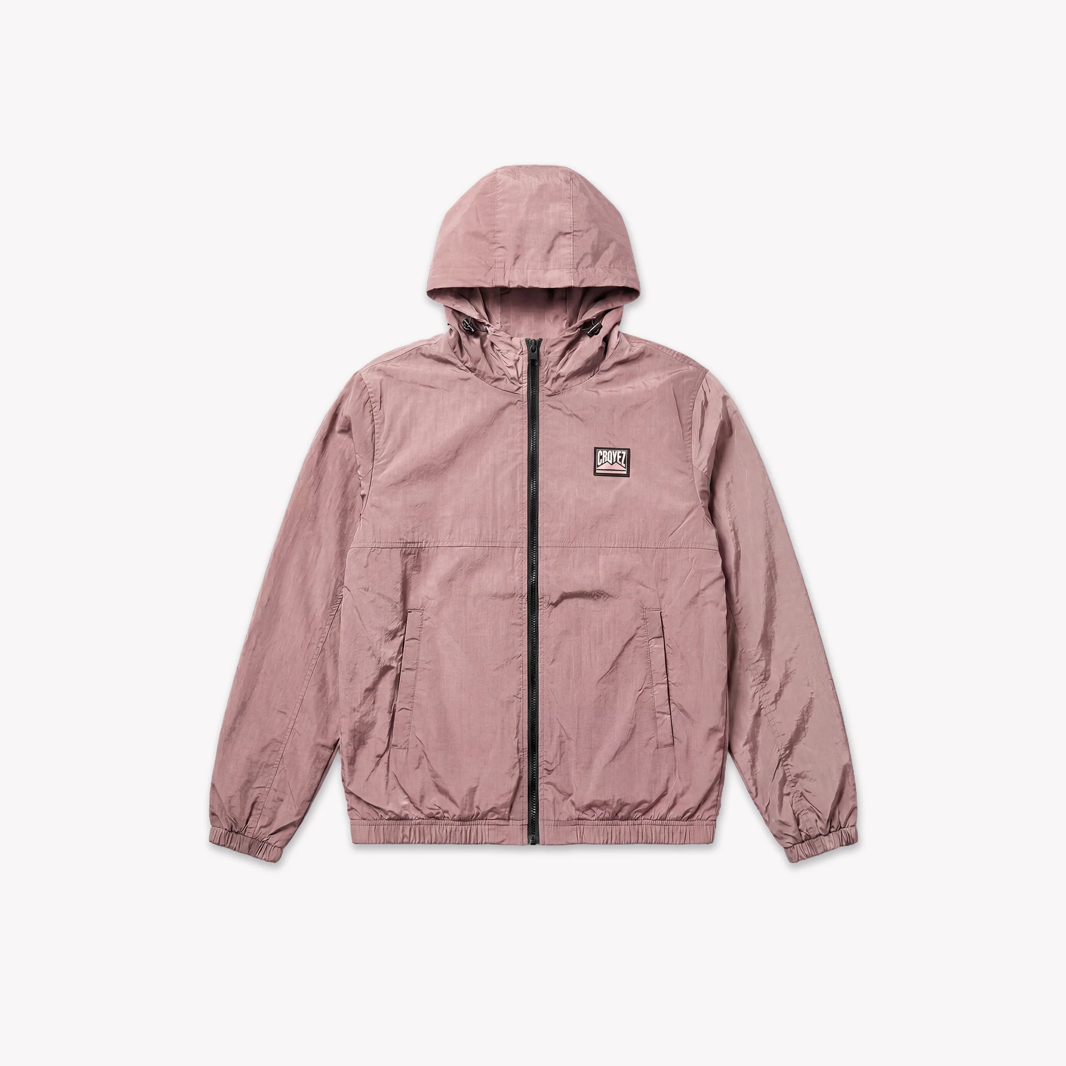 Croyez Crinkle Patch Jacket | Mauve